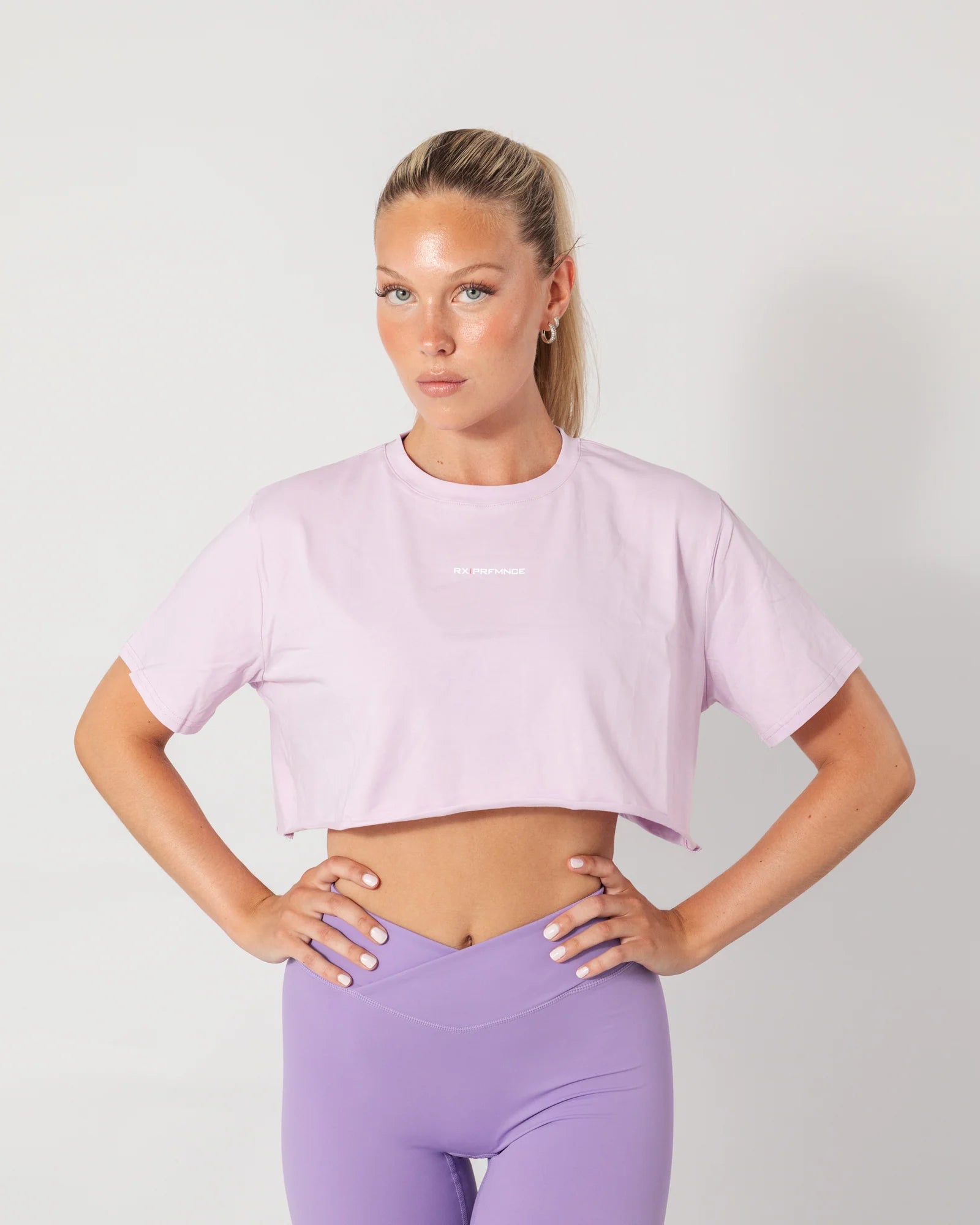 RX Performance Diane Crop Top Dreamy Pink RX Performance
