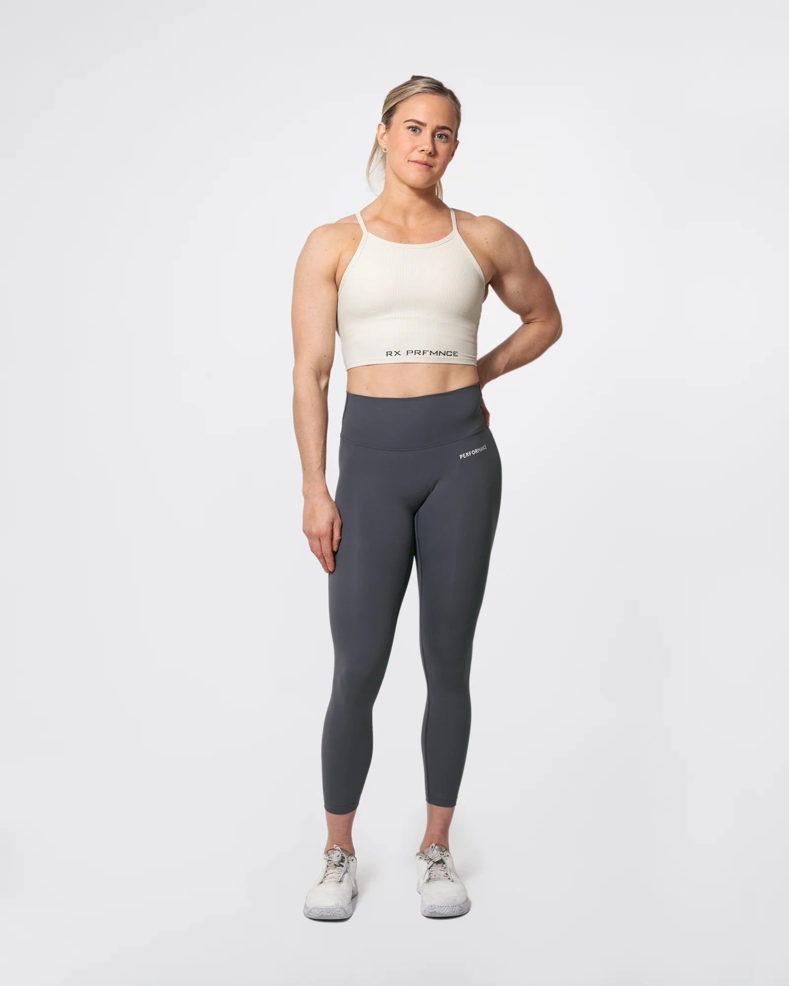 RX Performance Annie Crop Top Dreamy White RX Performance