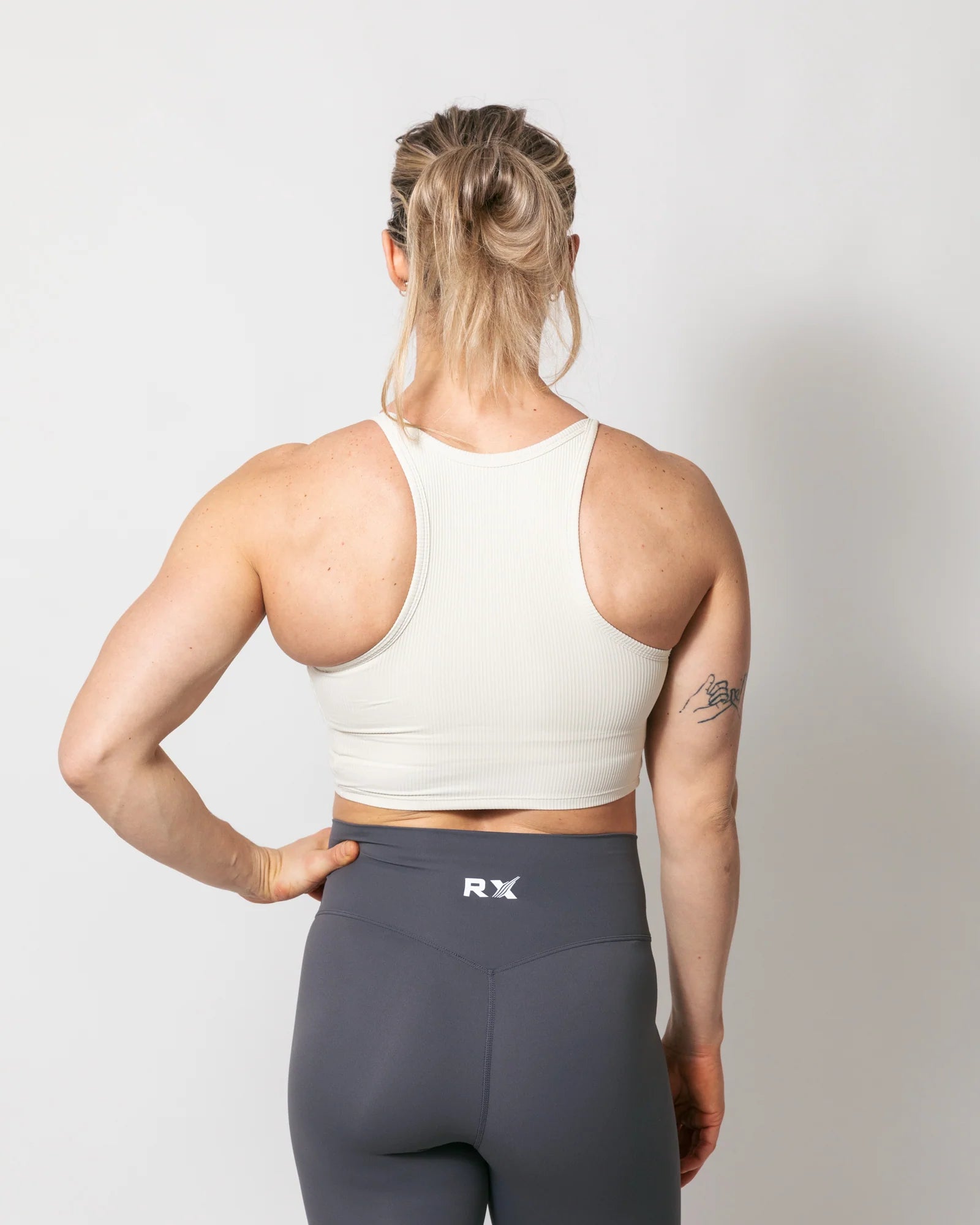 RX Performance Annie Crop Top Dreamy White RX Performance