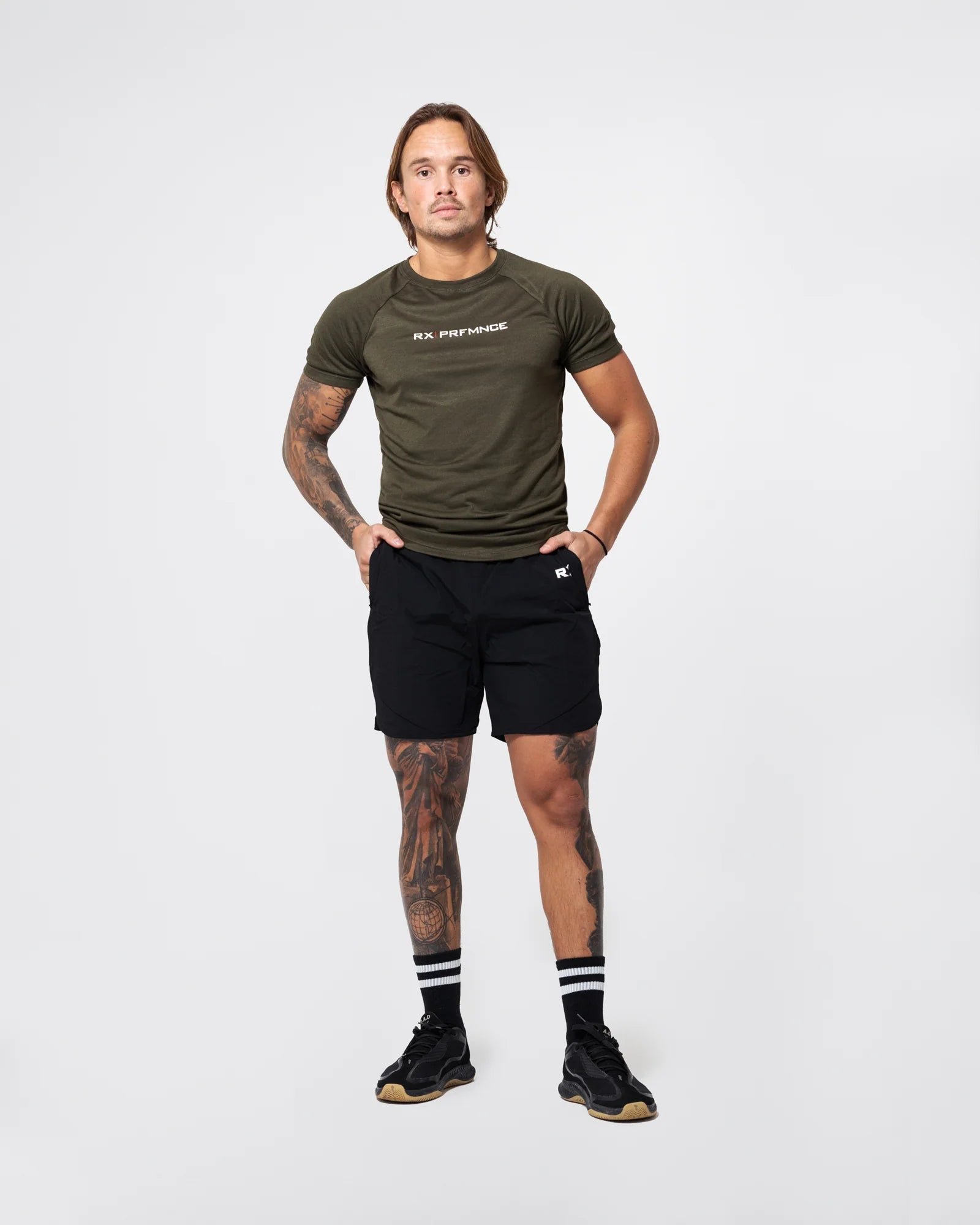 RX Performance Murph T-Shirt Khaki Green RX Performance