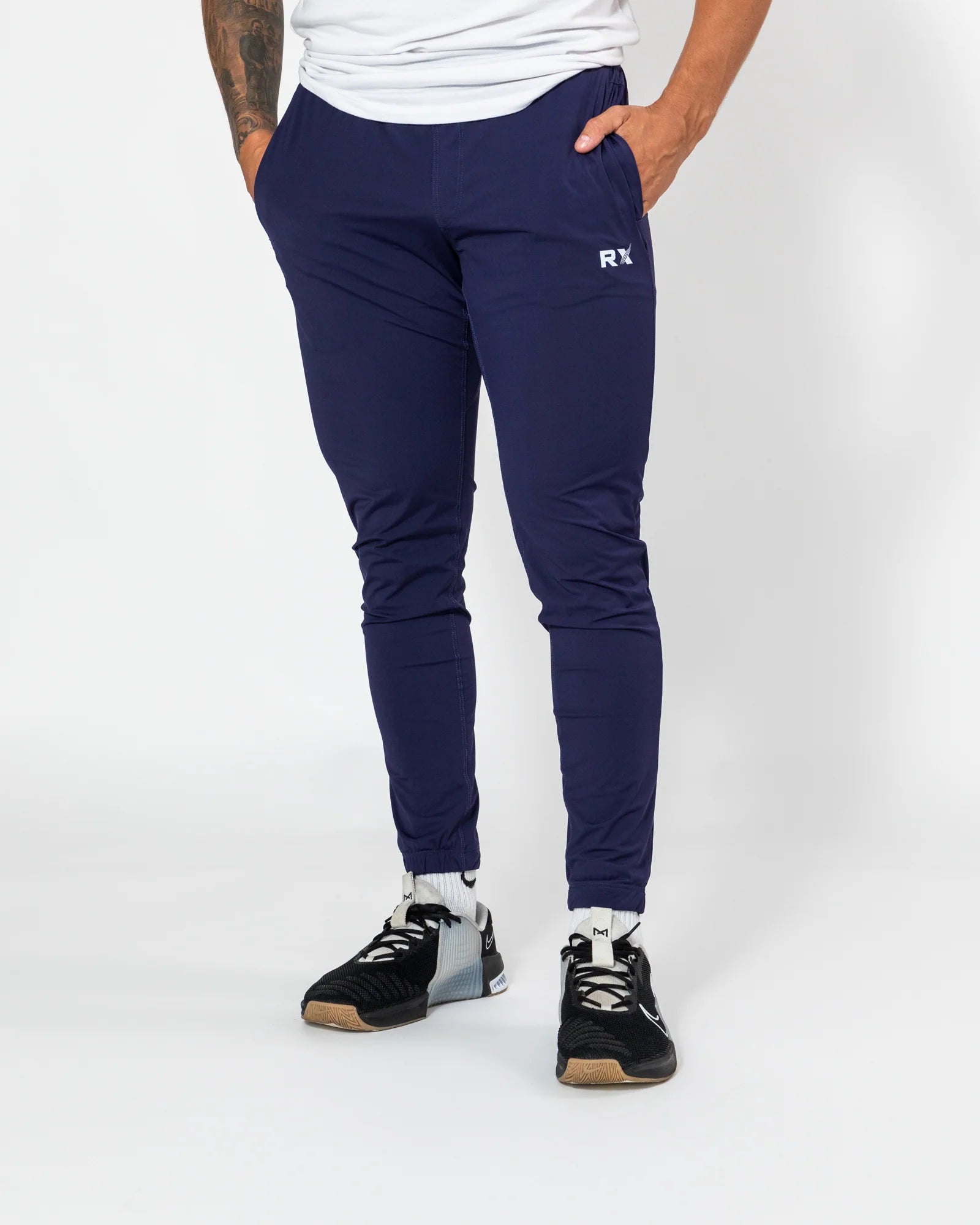 RX Performance Tech Pants Navy Purple RX Performance