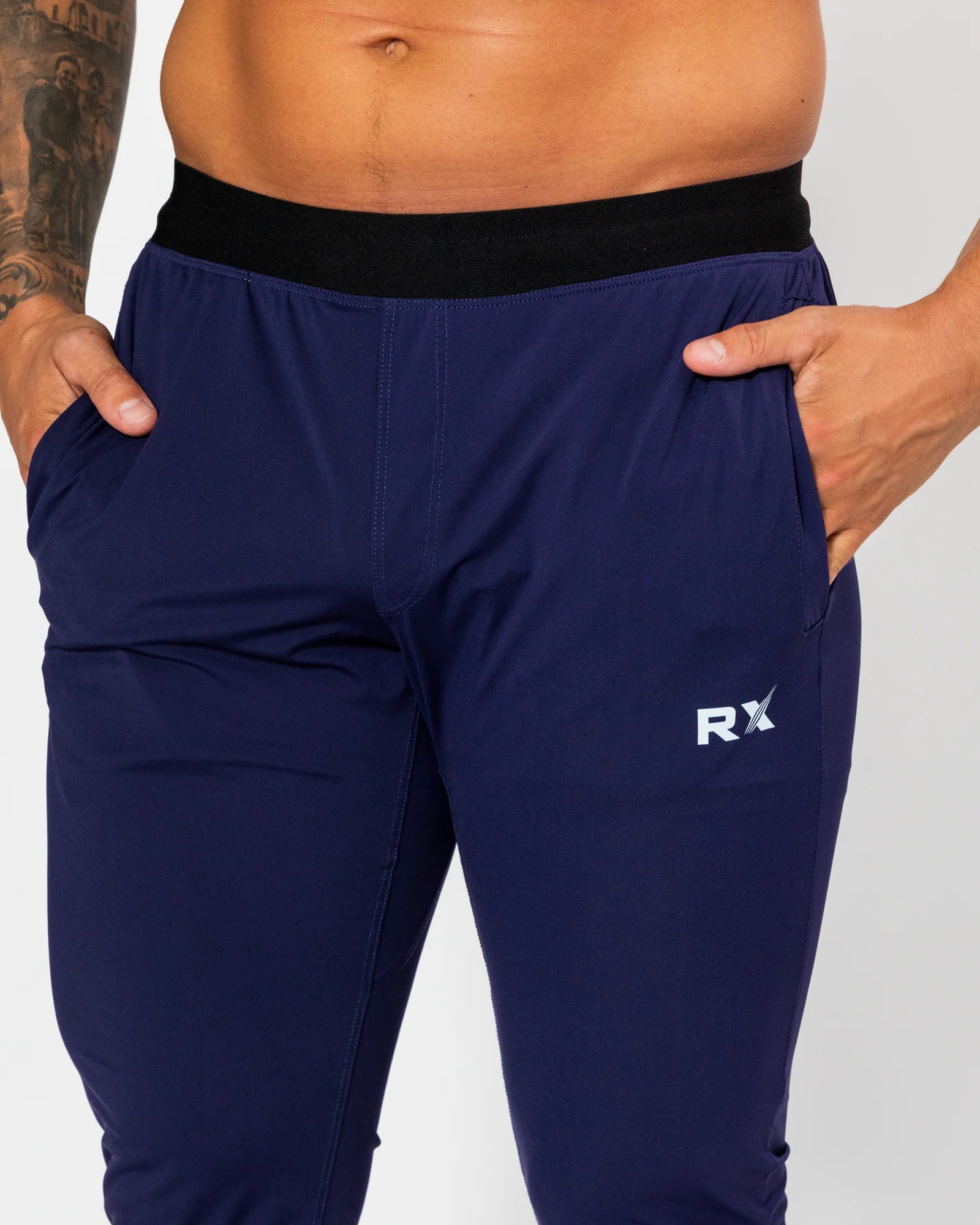 RX Performance Tech Pants Navy Purple RX Performance