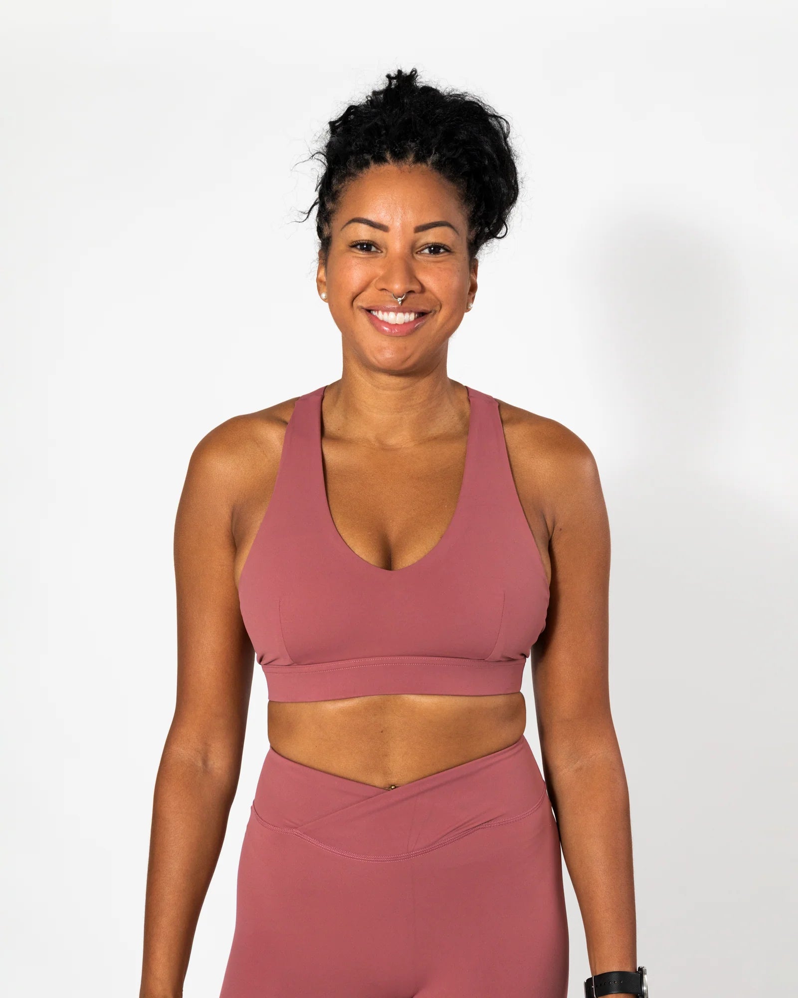 RX Performance Diane Sports Bra Pink Rose RX Performance