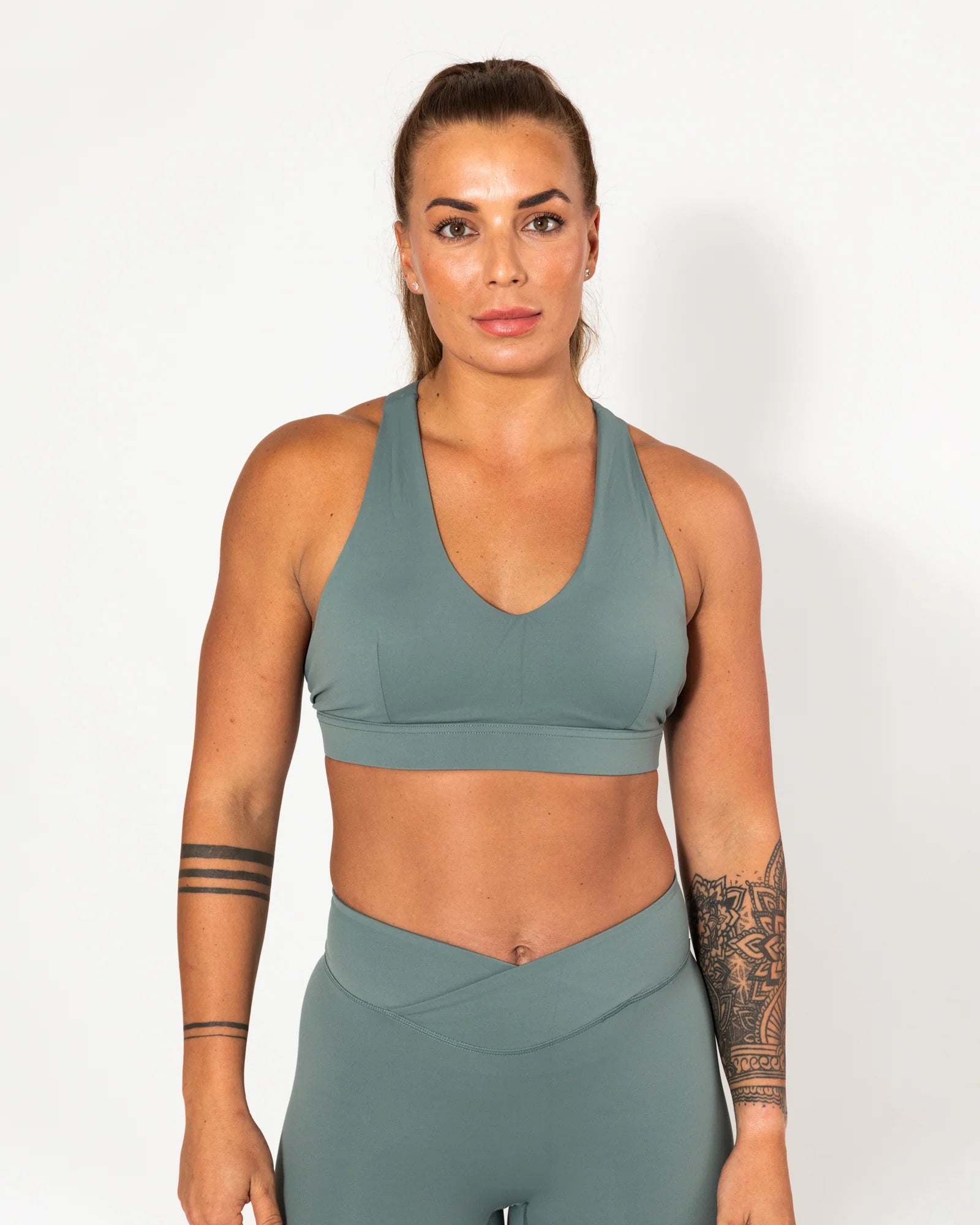 RX Performance Diane Sports Bra Emerald Green RX Performance