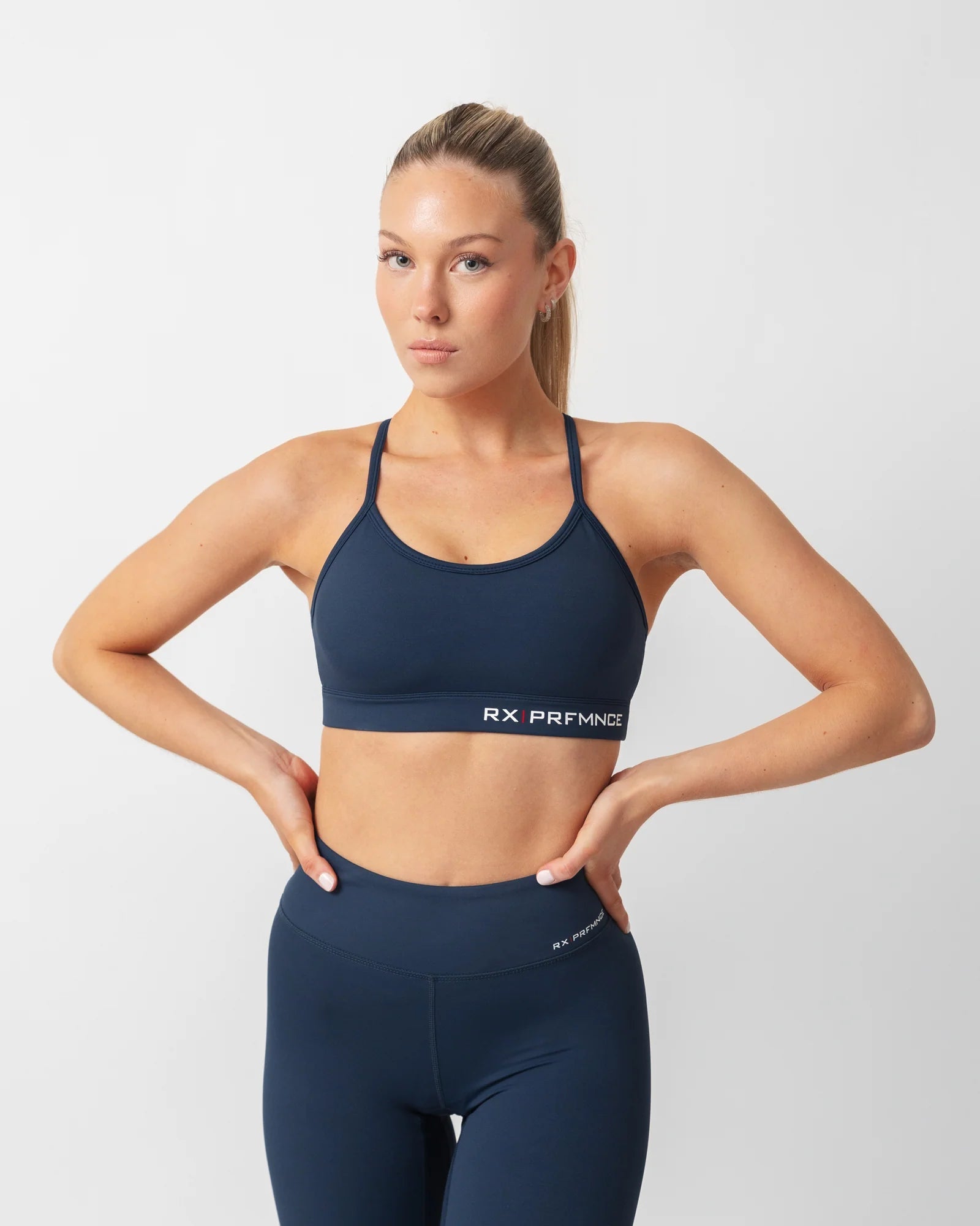 RX Performance Barbara Sport Bra Navy Blue RX Performance
