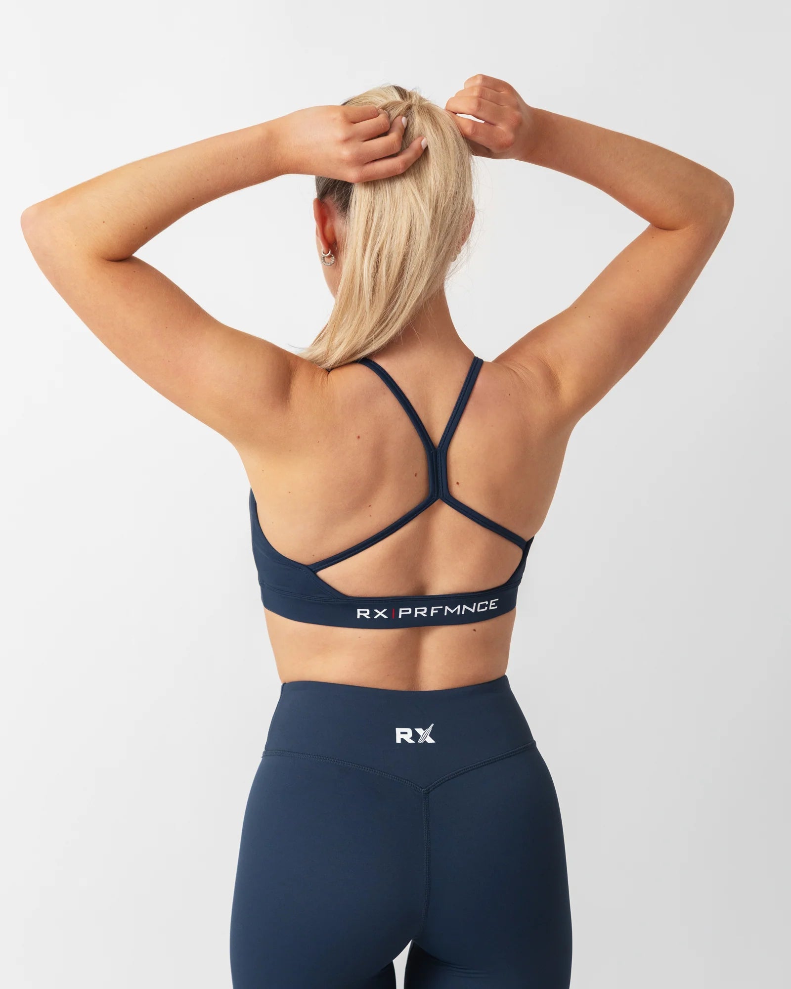 RX Performance Barbara Sport Bra Navy Blue RX Performance