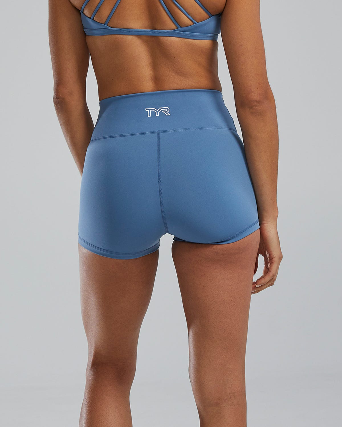 Tyr Women's Joule Elite High-Rise 2" Shorts Denim