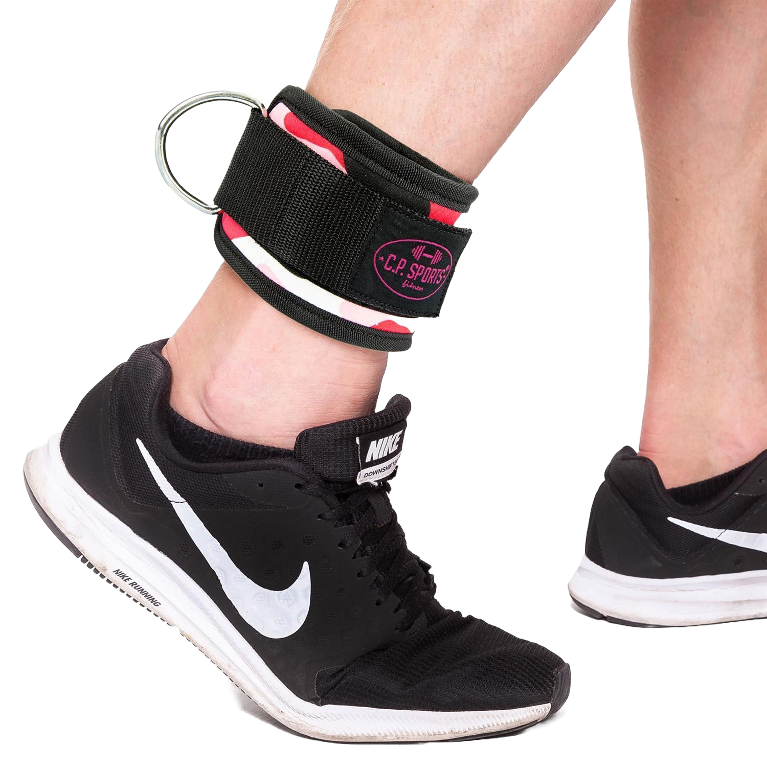 C.P. Sports Ankle Straps Premium (par), pink camo C.P. Sports