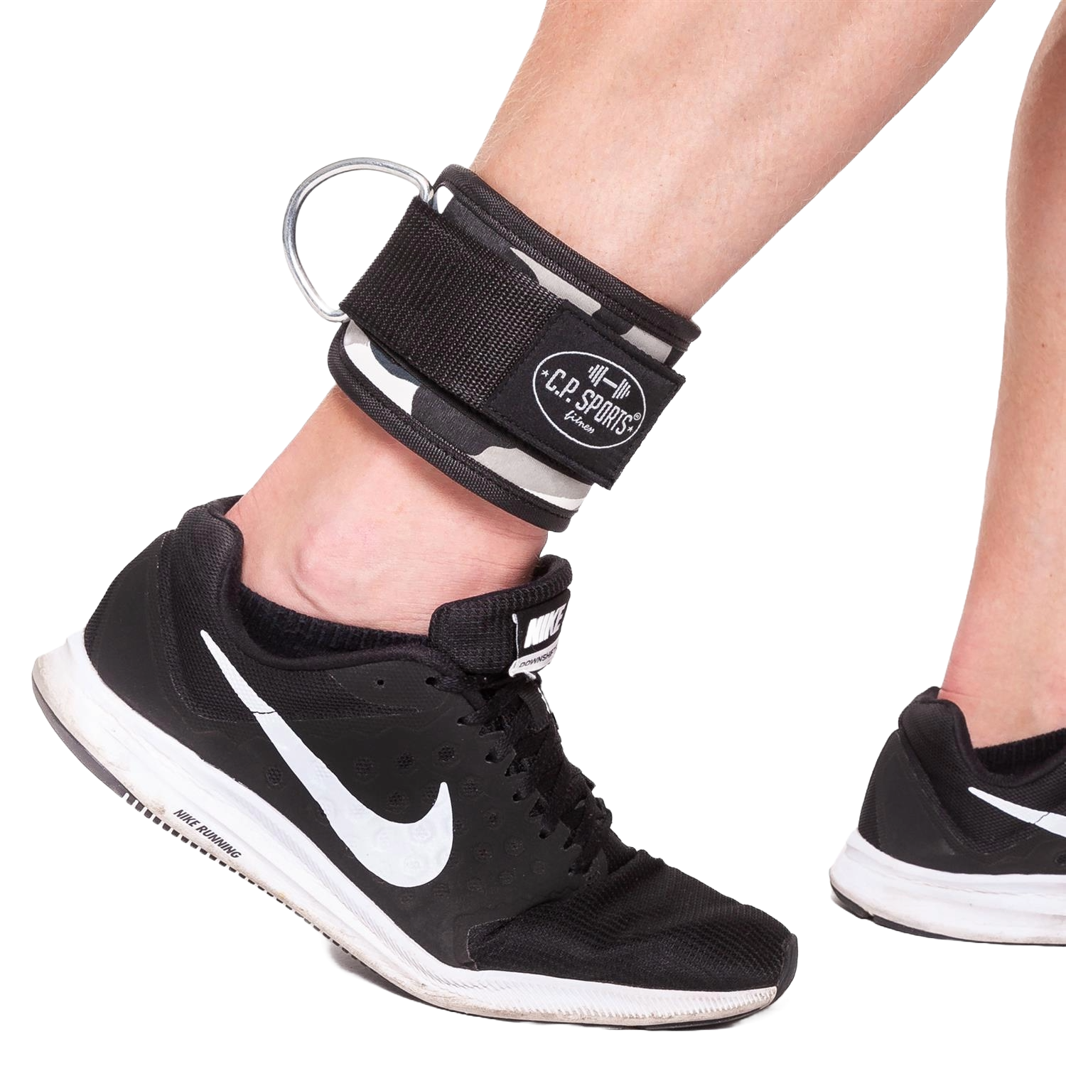 C.P. Sports Ankle Straps Premium (par), white camo C.P. Sports