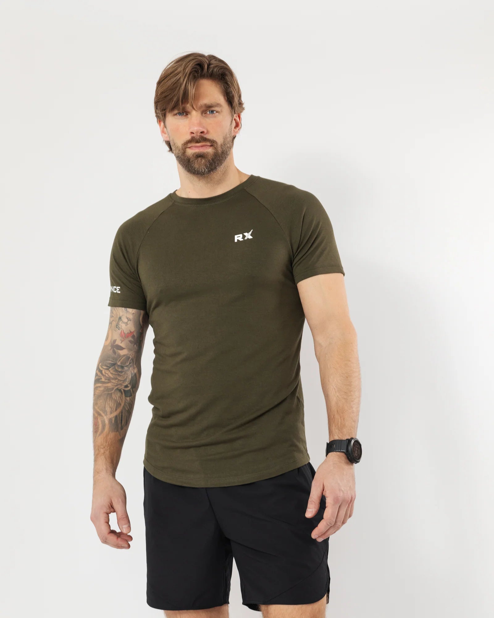 RX Performance JT T-Shirt Khaki Green RX Performance