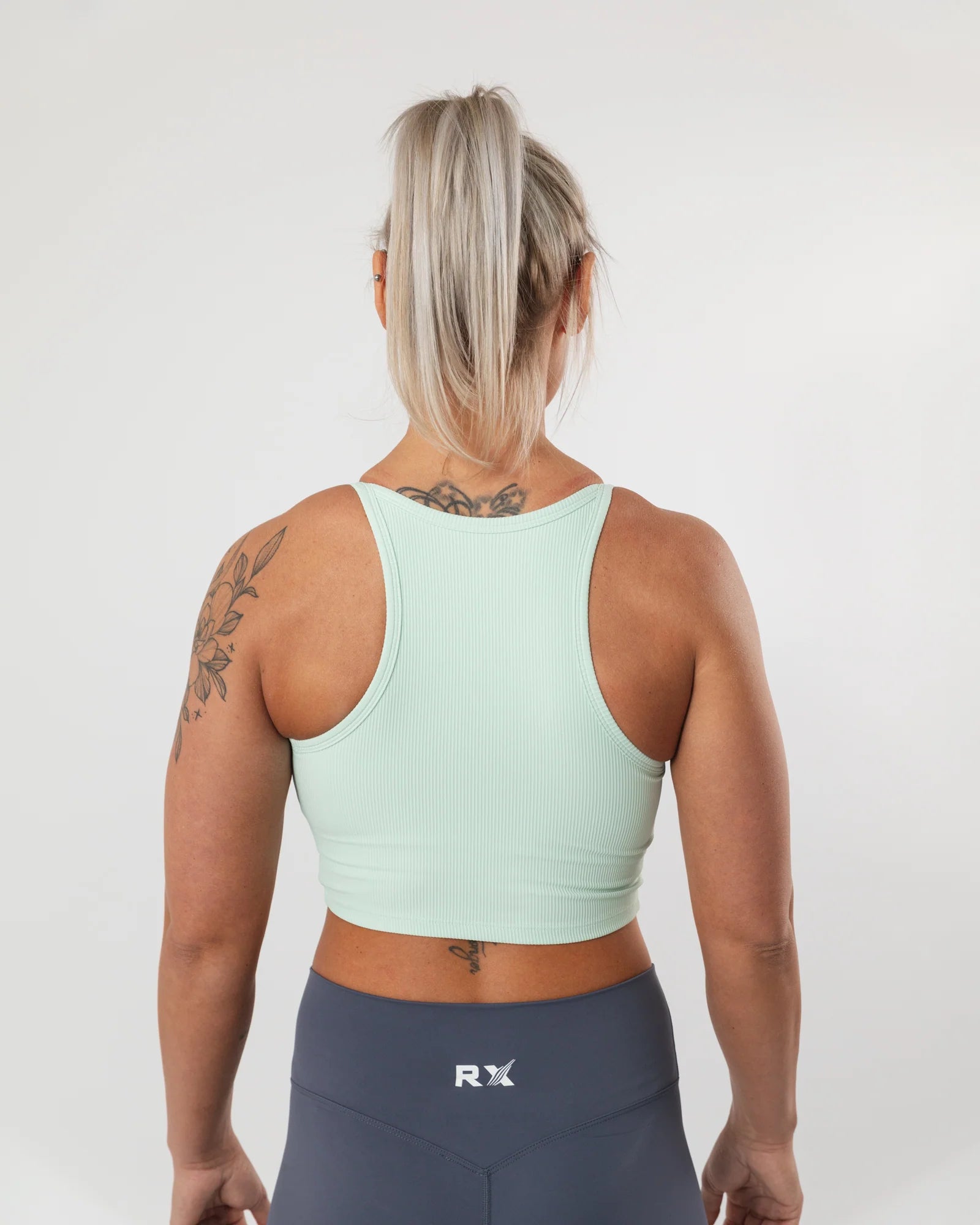 RX Performance Annie Crop Top Mint Green RX Performance
