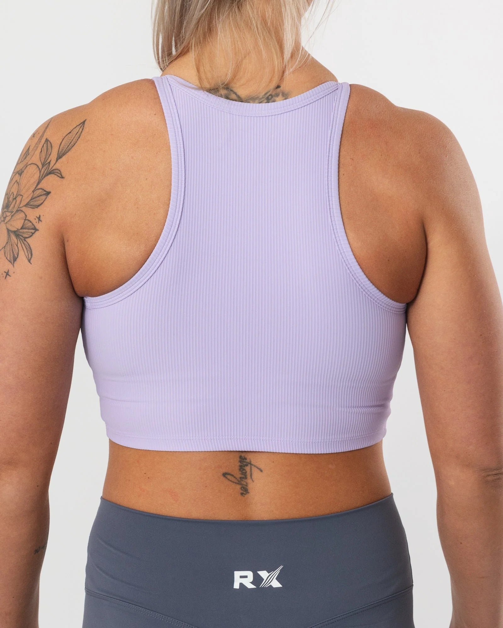 RX Performance Annie Crop Top Purple RX Performance