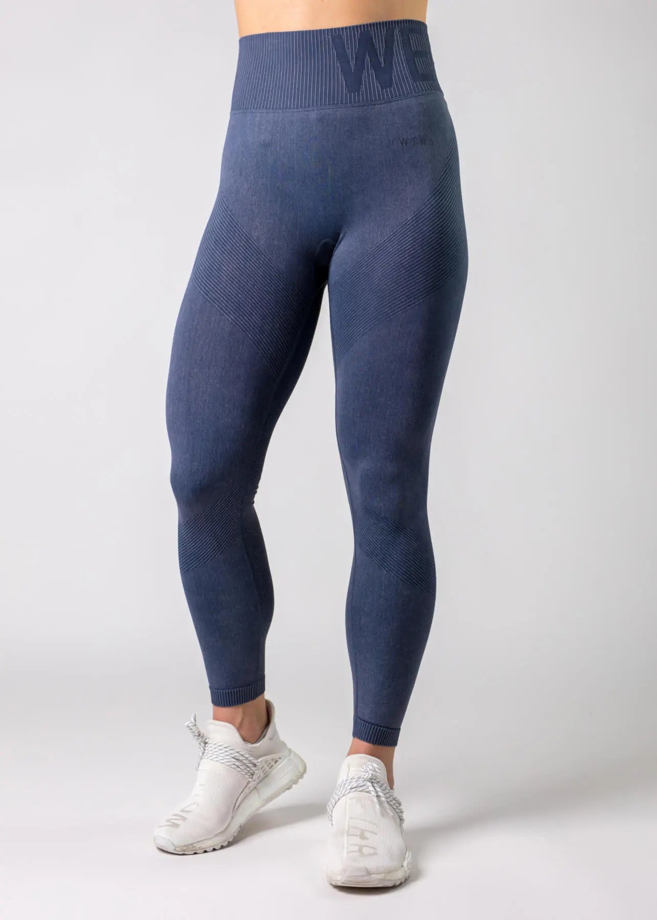 Wendt Washed Seamless Tights Blå Wendt