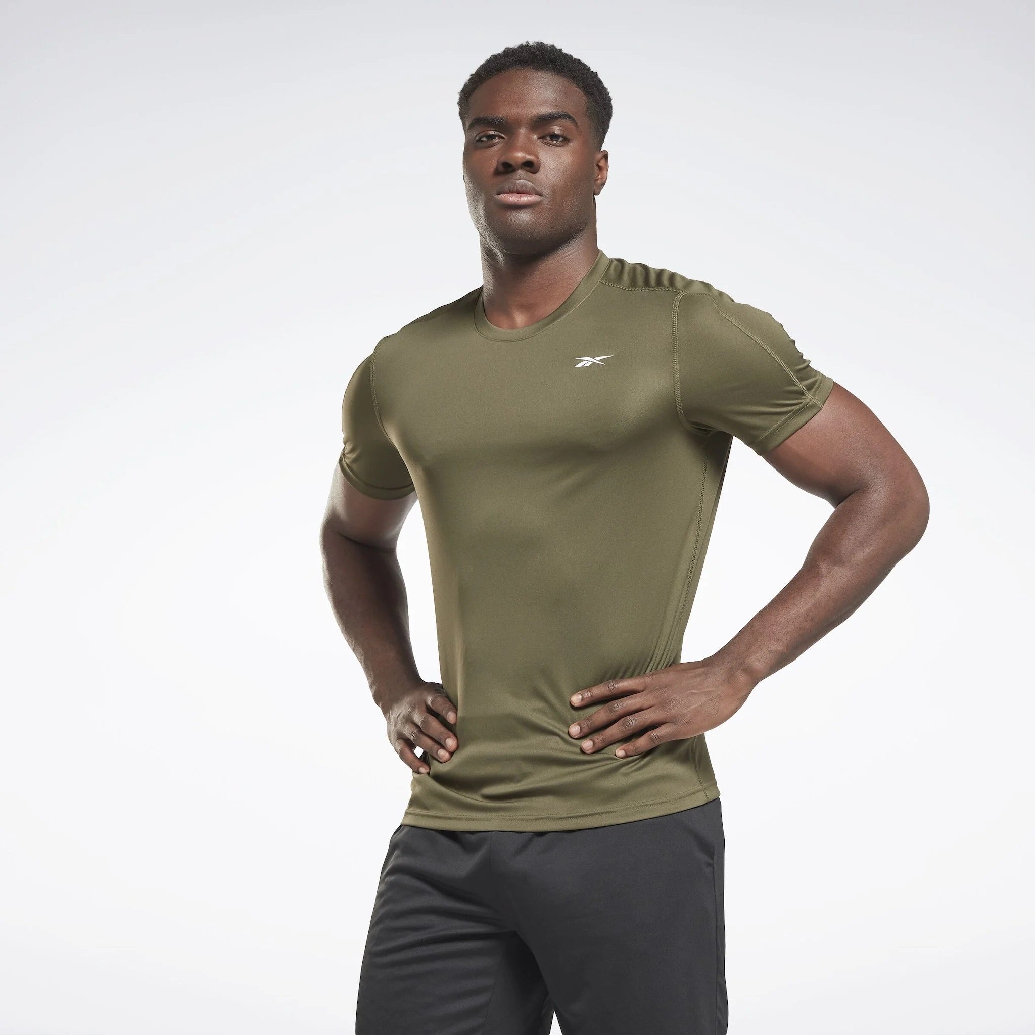 Reebok Tränings Tech T-shirt Grön Reebok