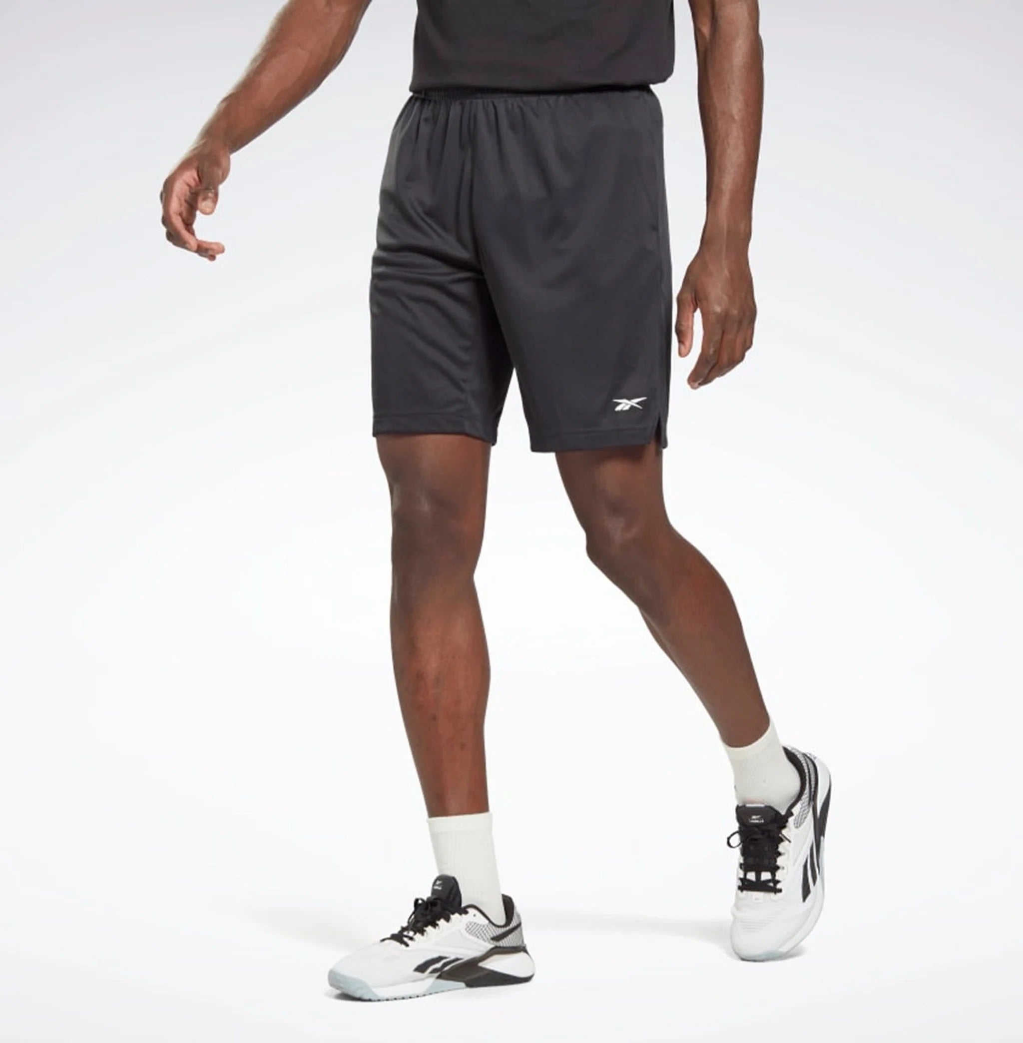 Reebok Comm Knit Shorts Svart