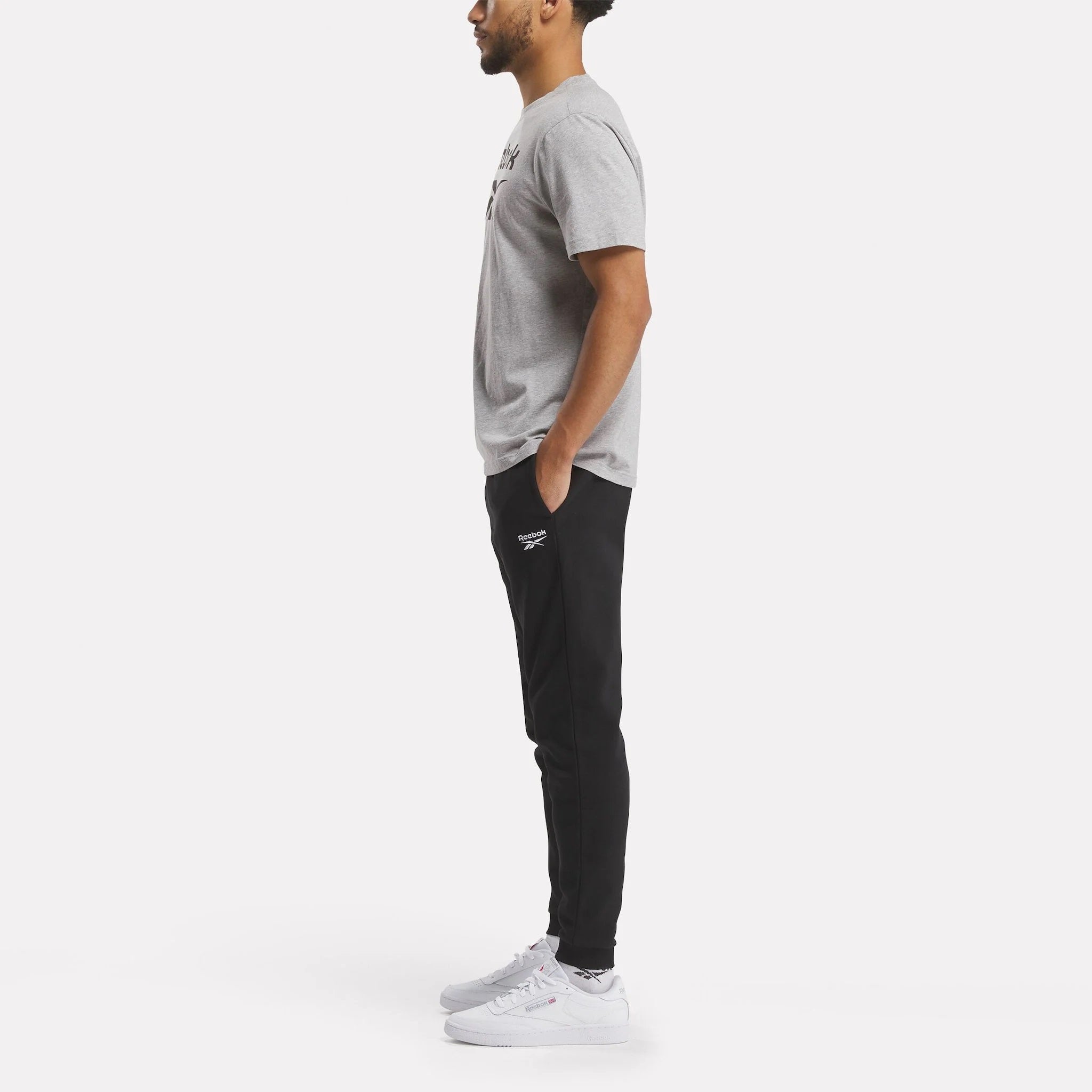 Reebok Identity Small Logo Fleece Jogger Svart