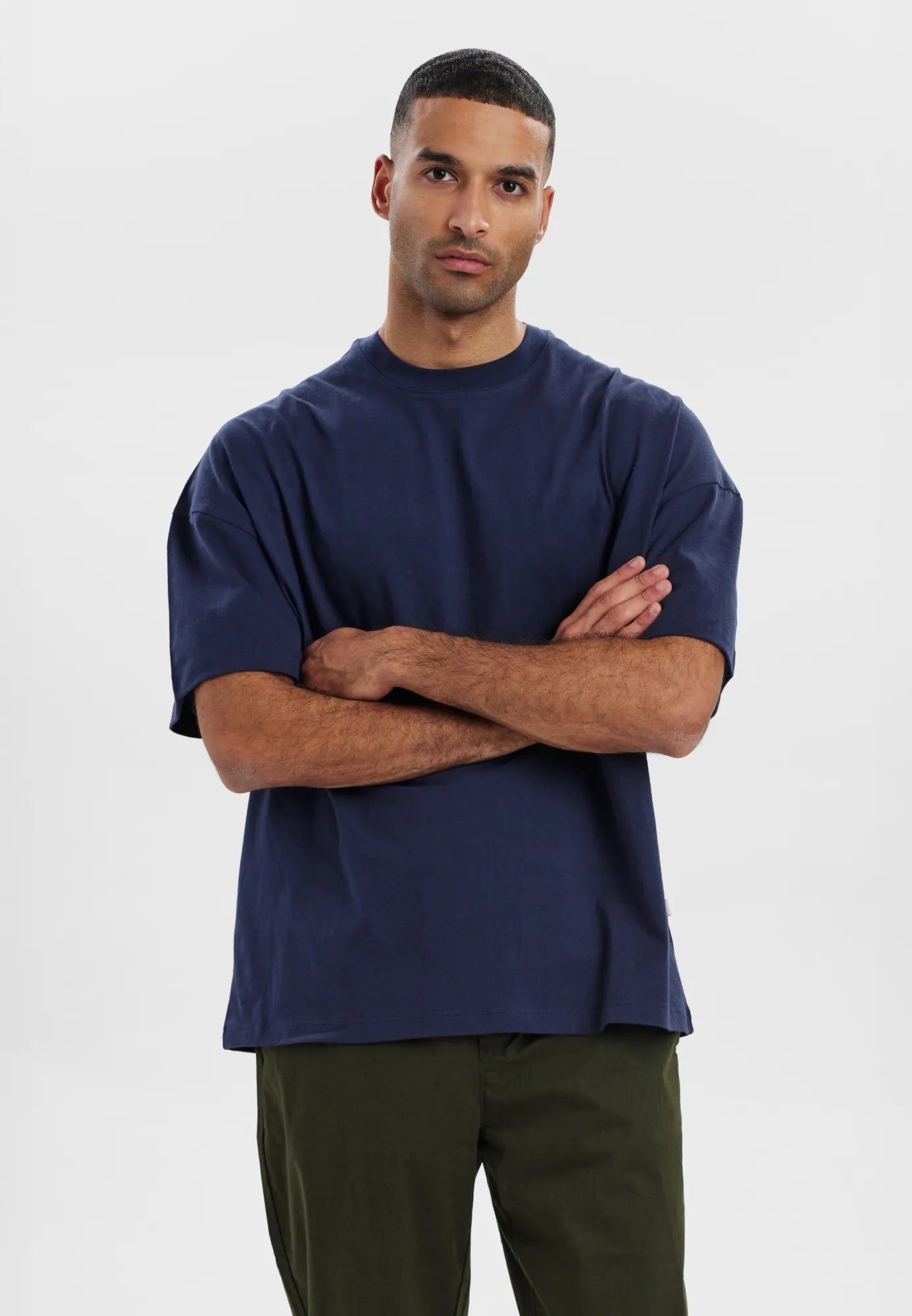 Resteröds Oversize tee Navy Resteröds
