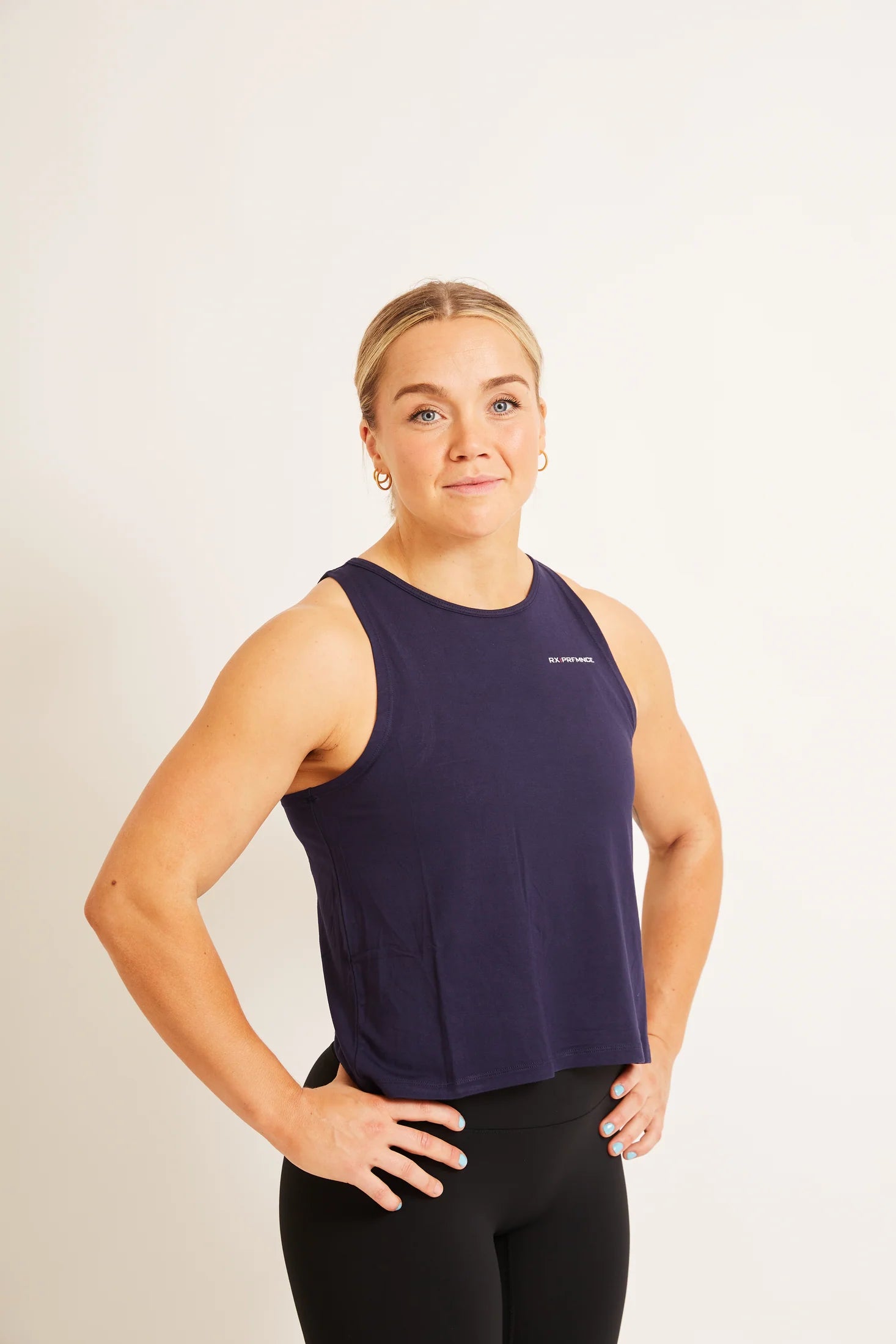 RX Performance Diane Tank Top Dark Blue RX Performance