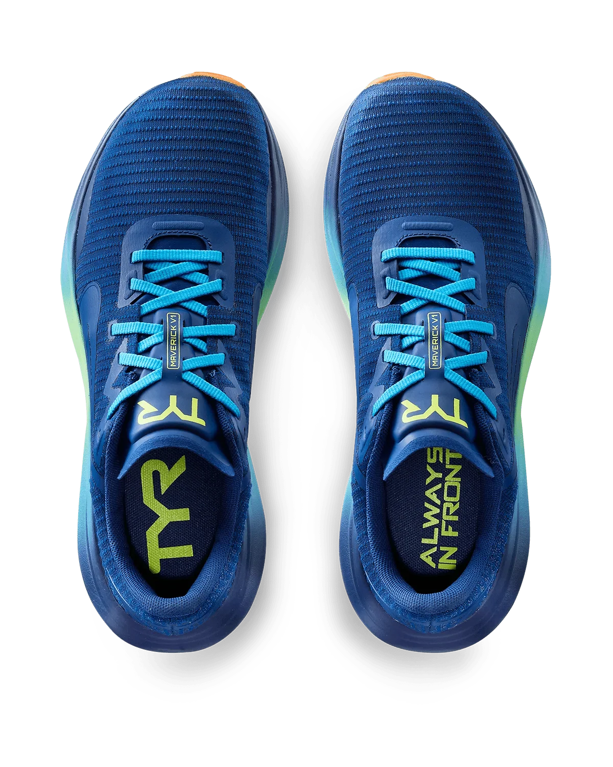 Tyr Men's Maverick-V1 Runner Marinblå/Lime
