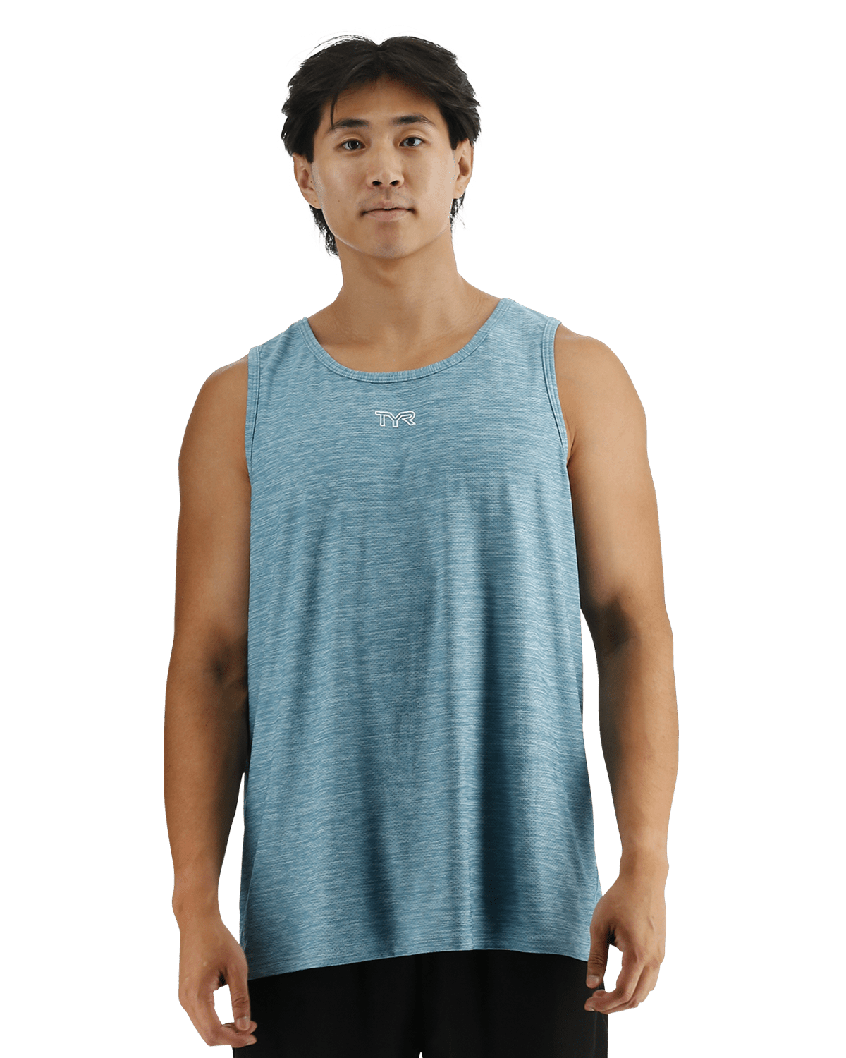 Tyr Men's Airtec Tank Delfin Blå Melerad