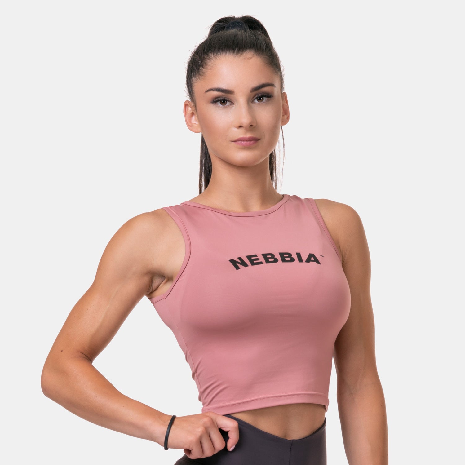 NEBBIA Fit & Sporty Tank Top, old rose NEBBIA