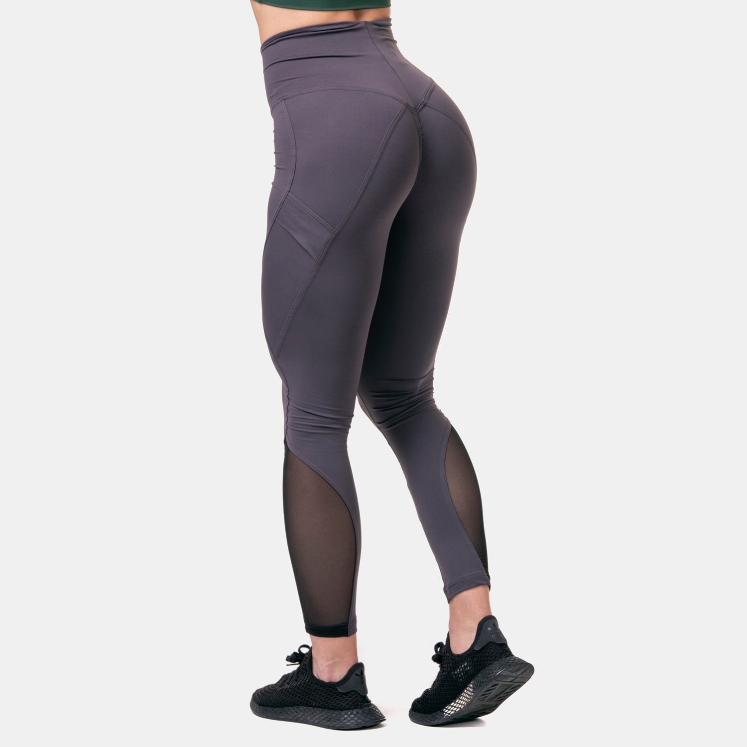 NEBBIA Fit & Smart High Waist Tights, marron NEBBIA