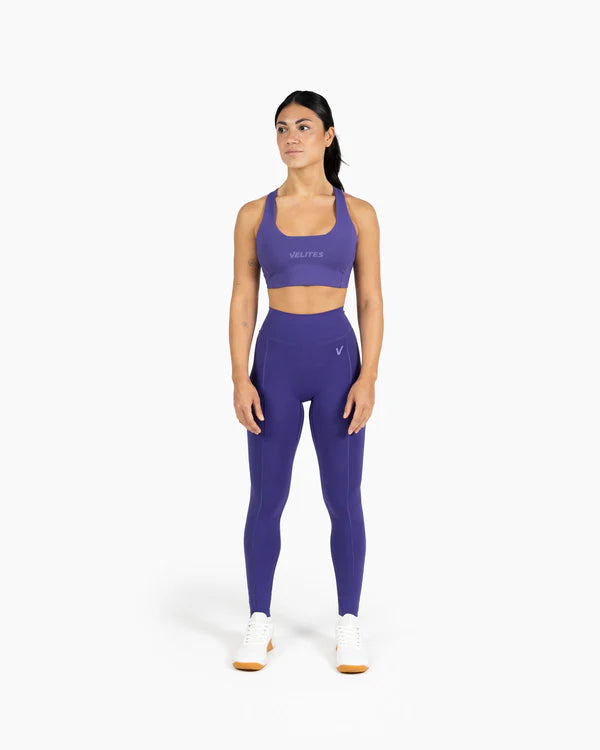 Velites Bra Low Neck Holo Mörk Lila