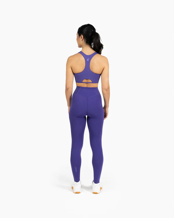 Velites Bra Low Neck Holo Mörk Lila