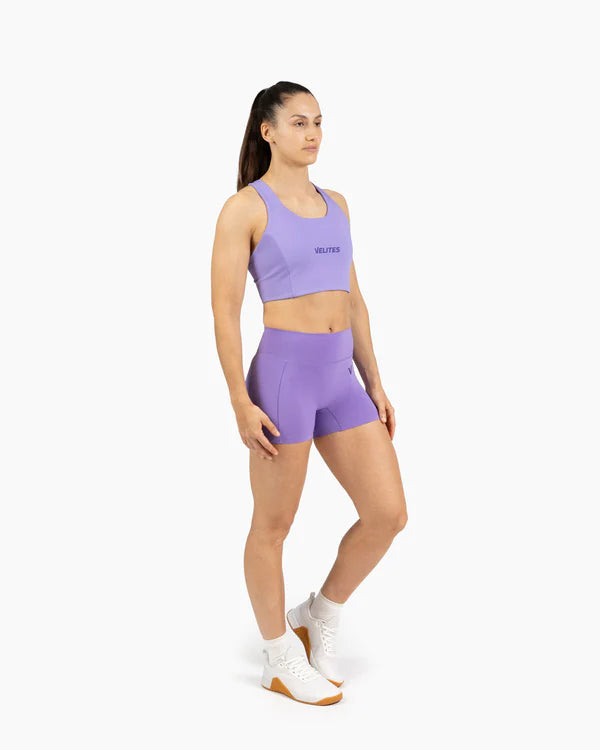 Velites Legging Short Holo Lila
