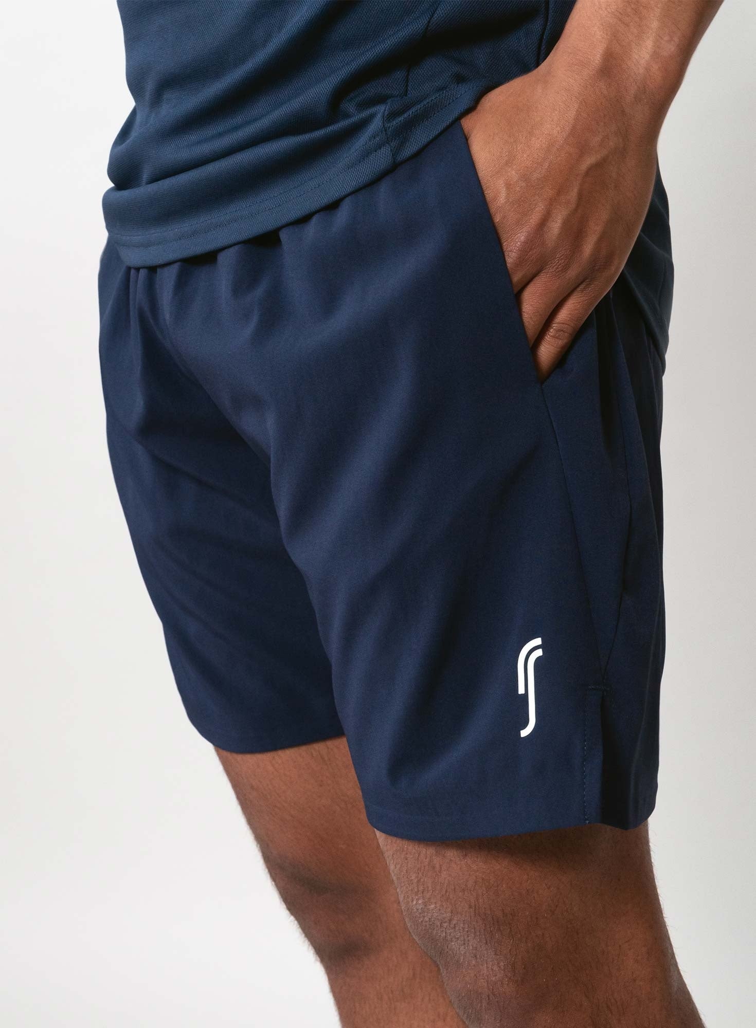 RS Men's Performance Shorts Navy RS