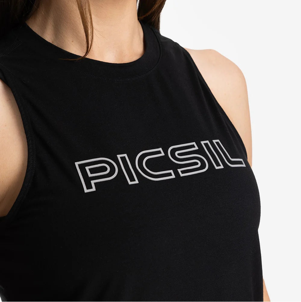 Picsil Tank t -shirt straps Svart Picsil