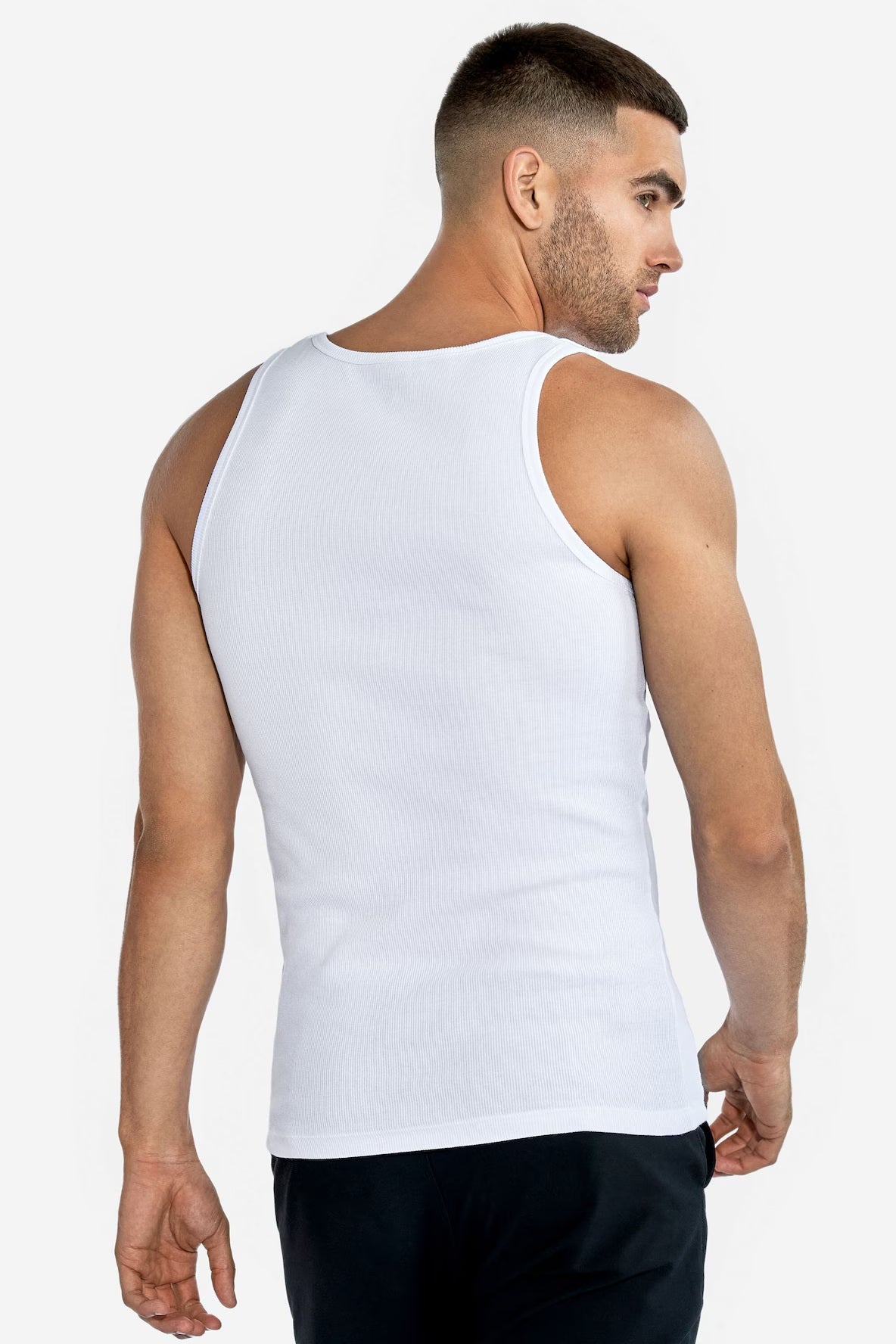 Bread & Boxers 2-Pack Tank ribbed Vit Bread & Boxers