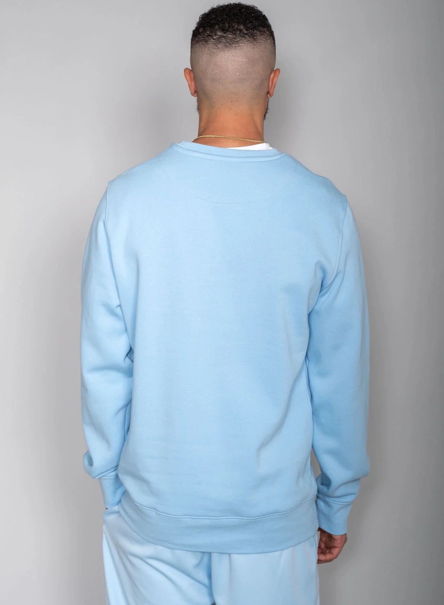 RS Men's Club Sweatshirt Soft Blue RS
