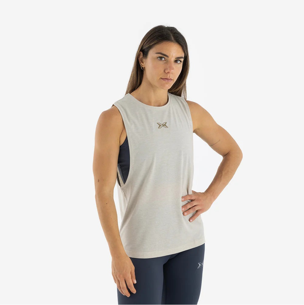 Picsil T-shirt Premium Sleeveless woman Sandstone Picsil