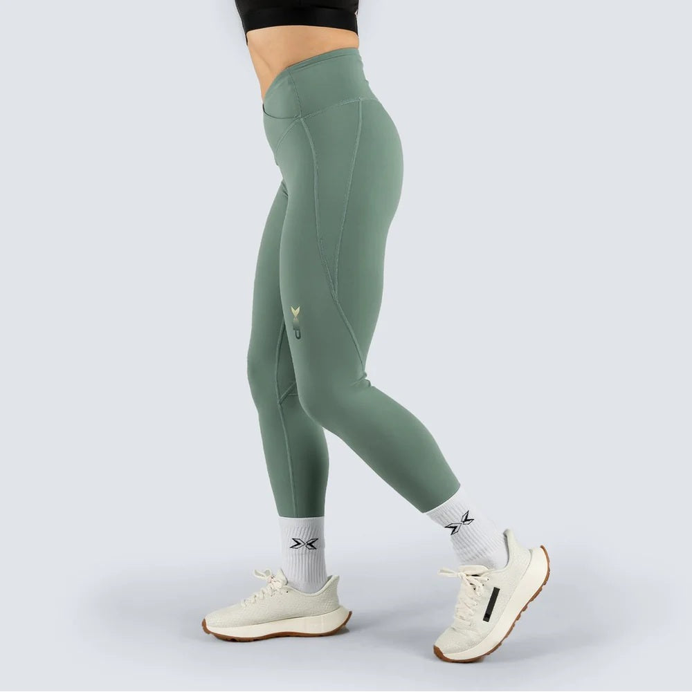 Picsil Women's Ankle-Length Legings Grön Picsil