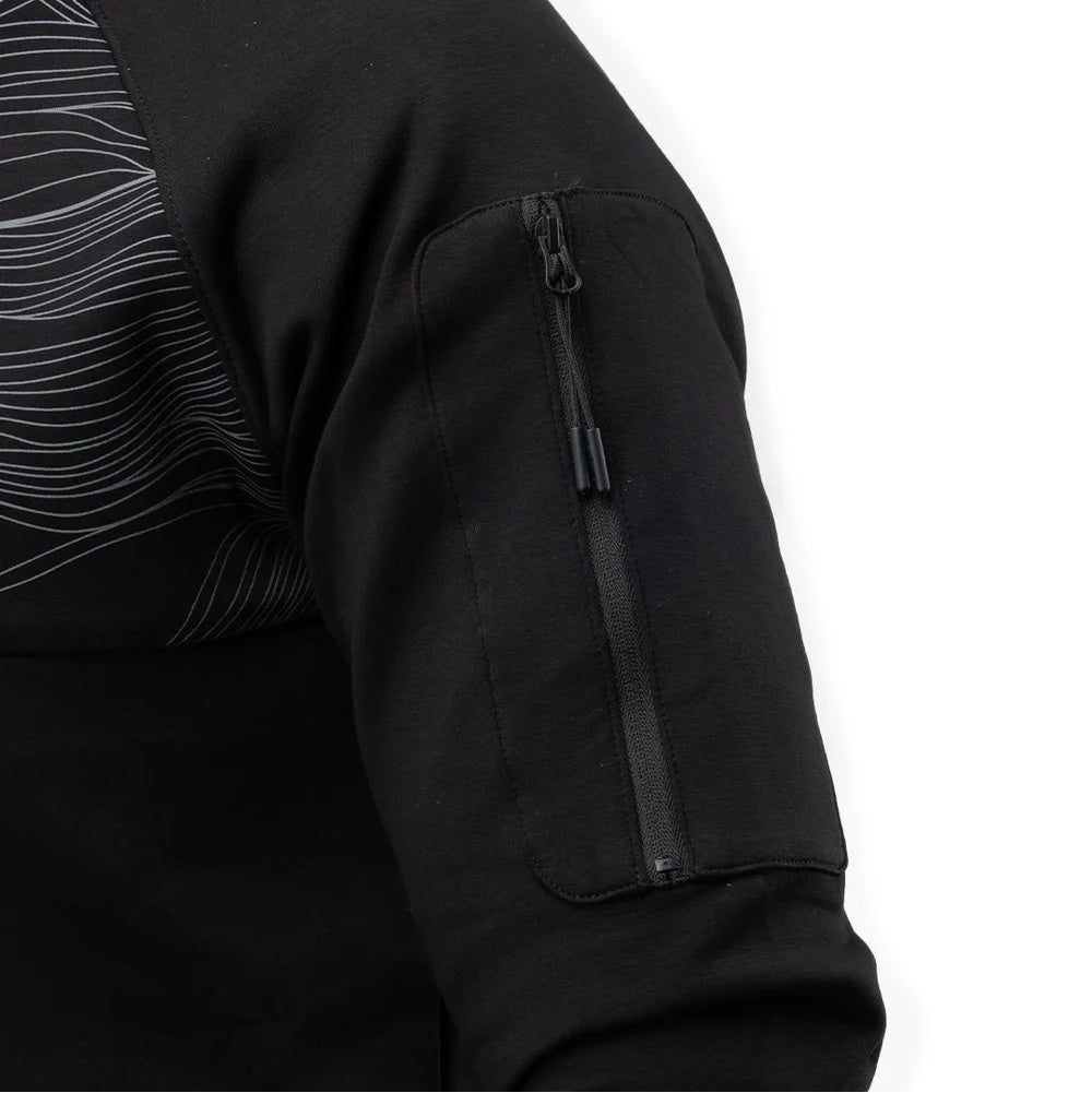 Picsil Men's Urban Hoodie Premium Svart Picsil