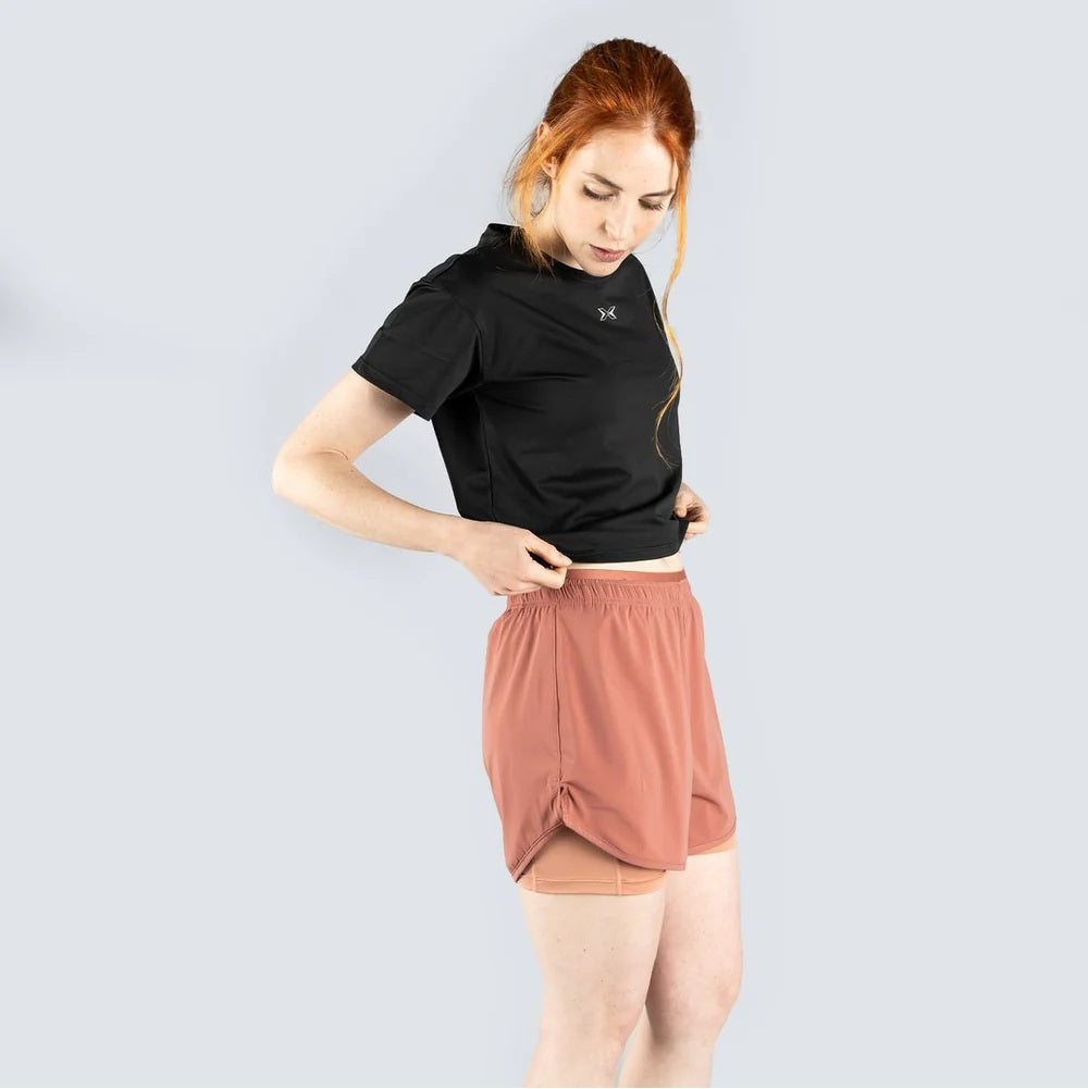 Picsil Tech Move Crop Top Svart Picsil