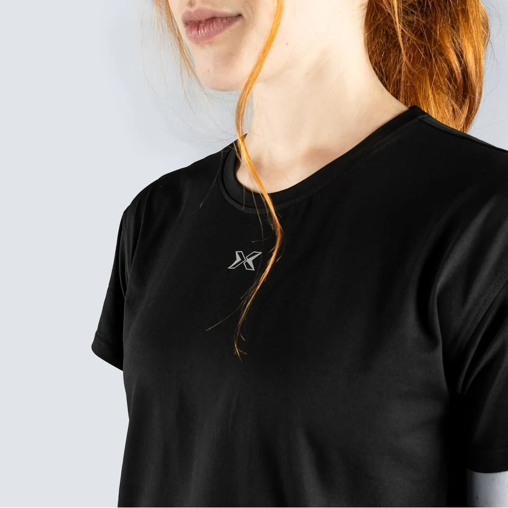 Picsil Tech Move Crop Top Svart Picsil