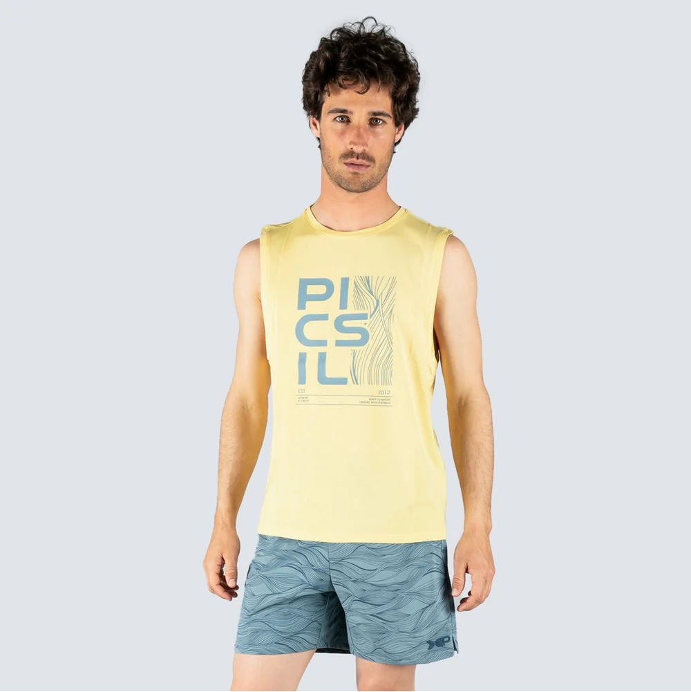Picsil Men's Tank Gul Picsil