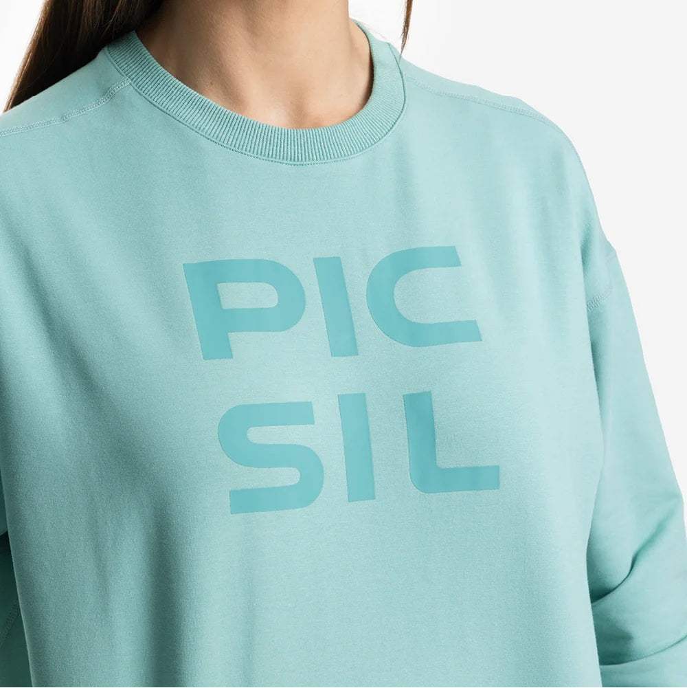 Picsil Jersey Stretch Woman Sweatshirt Blå Picsil