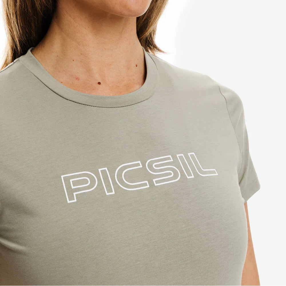 Picsil Short manga women sport t -shirt Fern Picsil