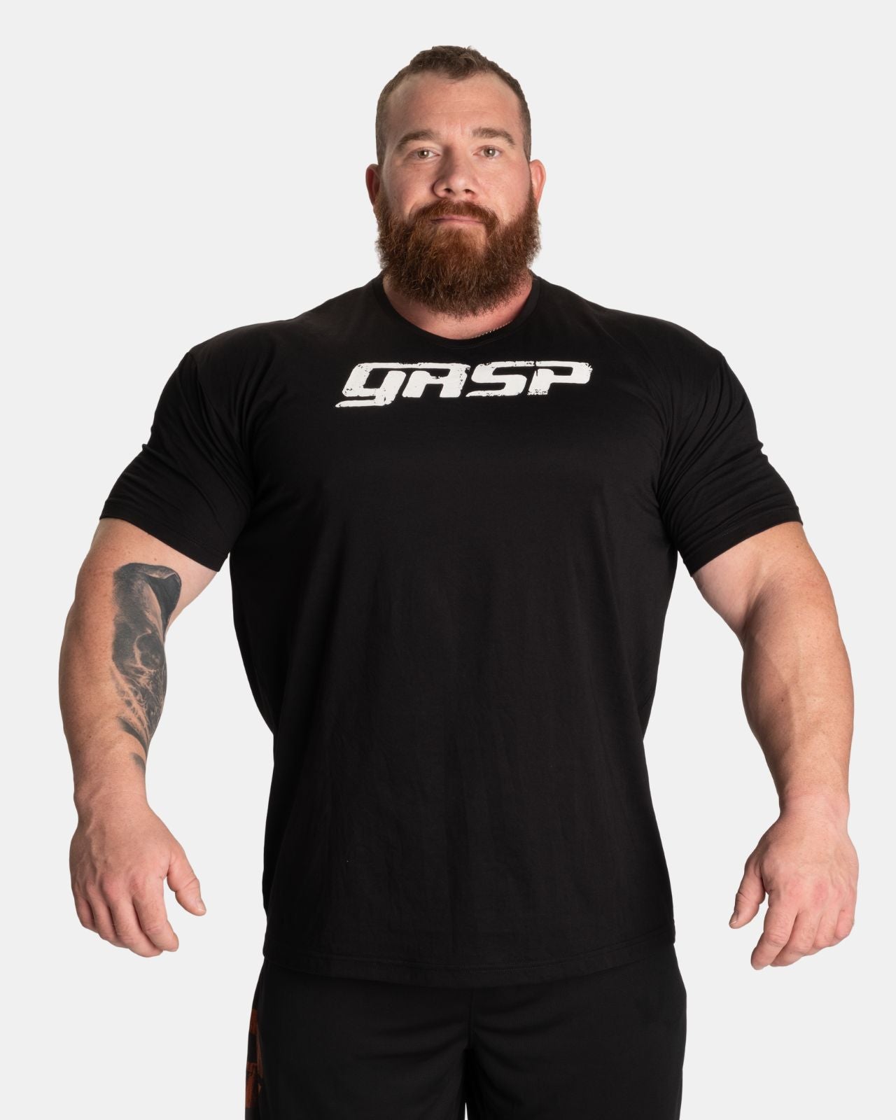 GASP Legacy Gym T-shirt Svart Vit Gasp