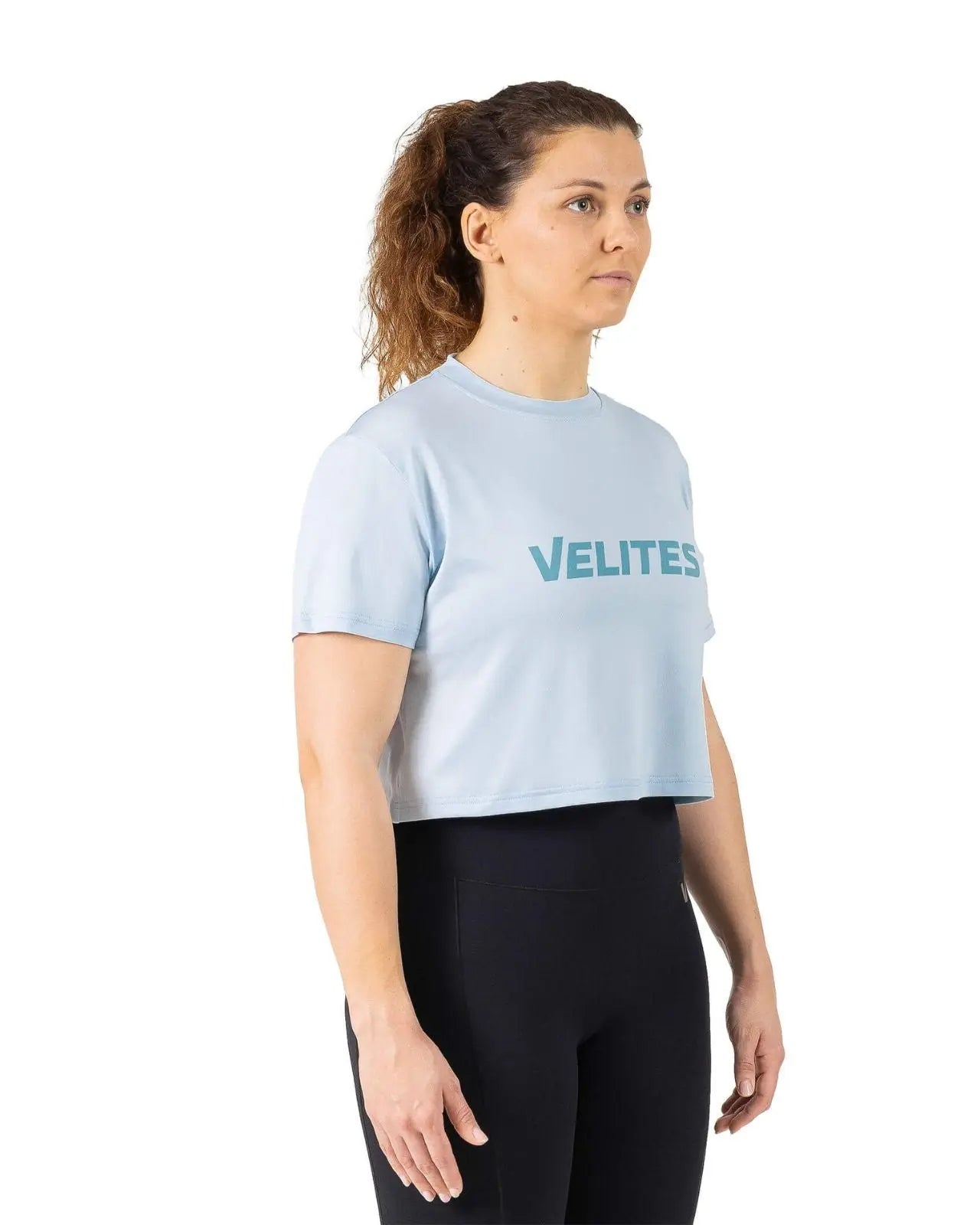 Velites Crop Holo spring Blå Velites