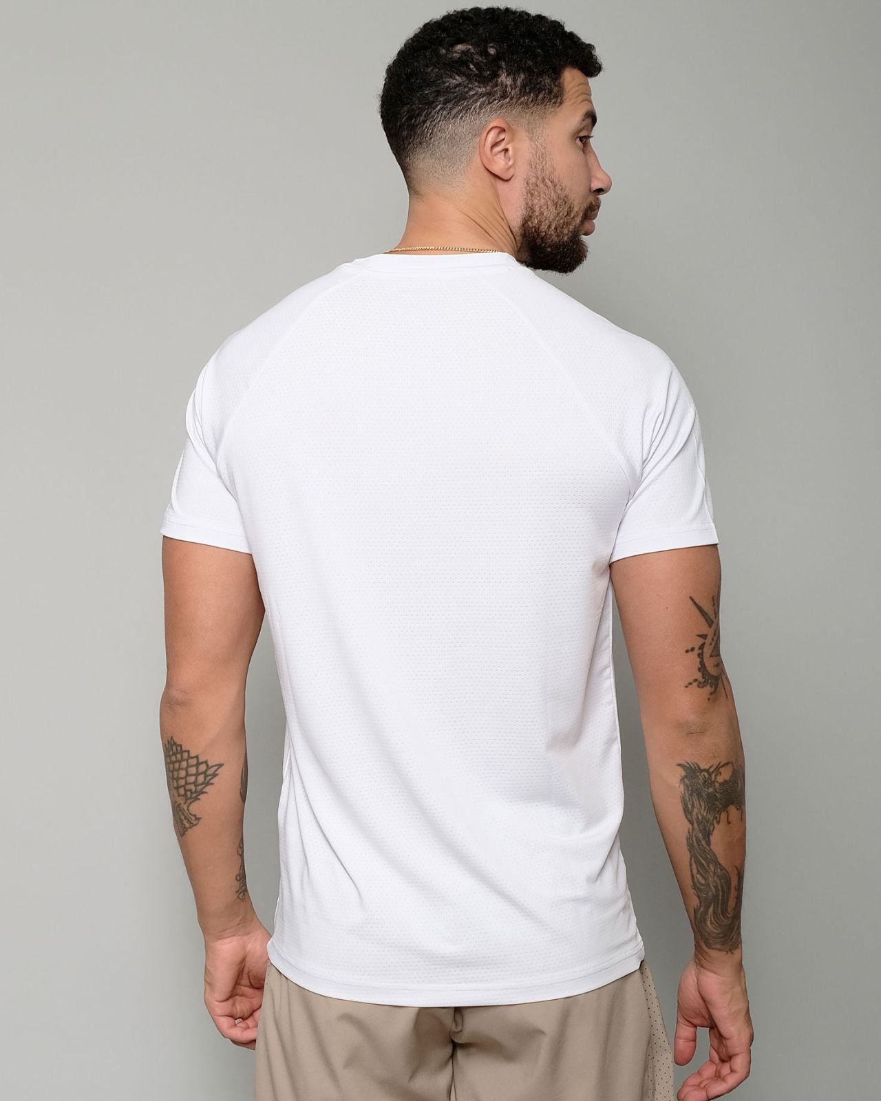 RS Men's Prime Mesh Tee Vit RS