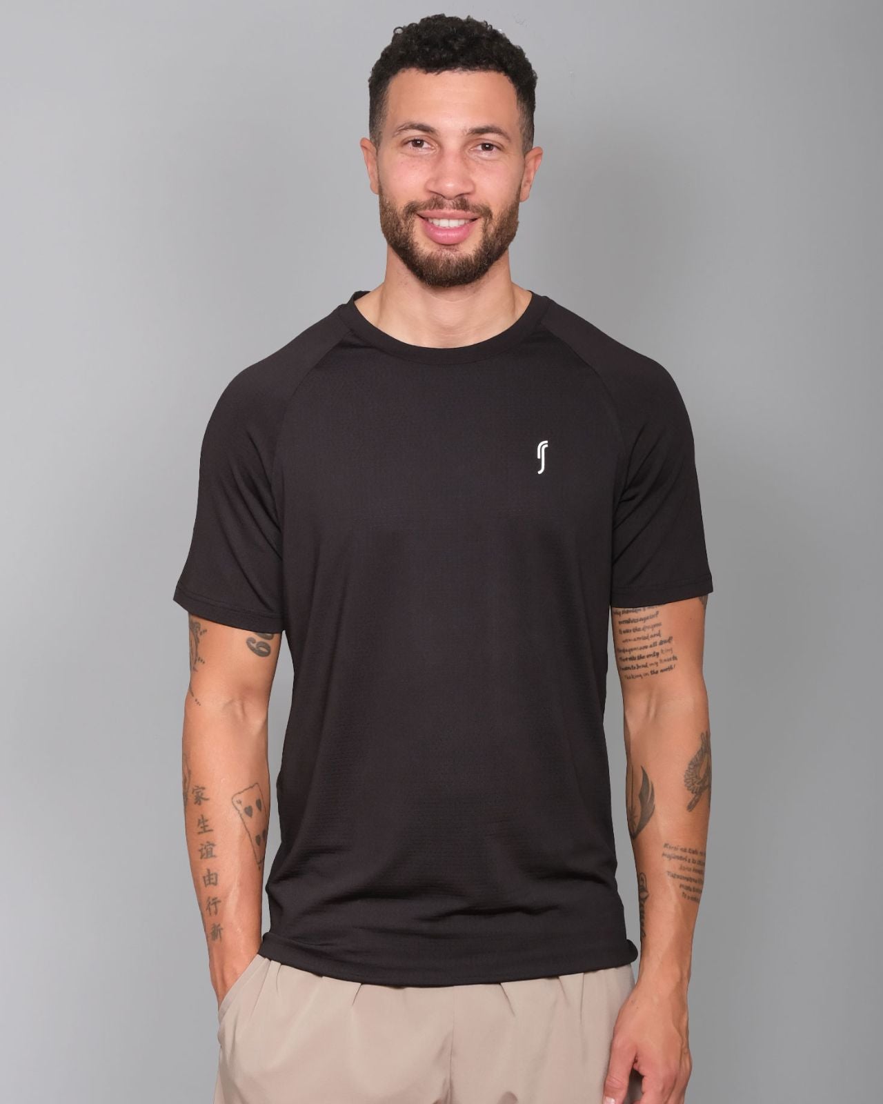 RS Men's Prime Mesh Tee Svart RS