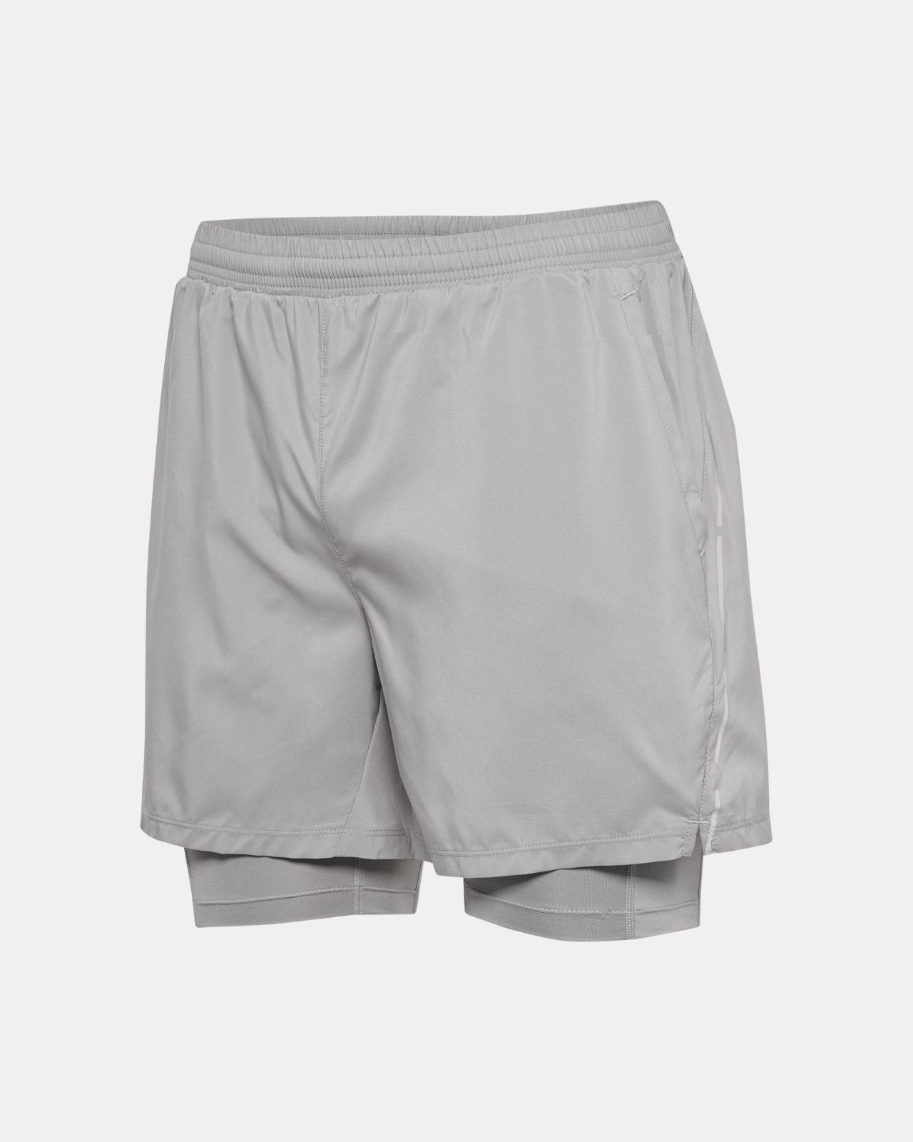 nwlFAST 2IN1 SHORTS Ljusgrå