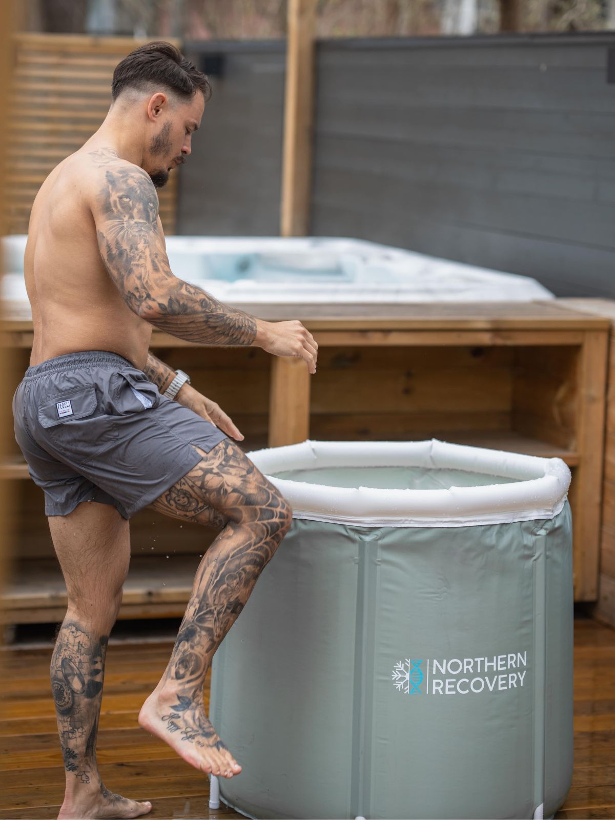 Northern Recovery Portabelt Isbad – Premium Kallbad Hemma