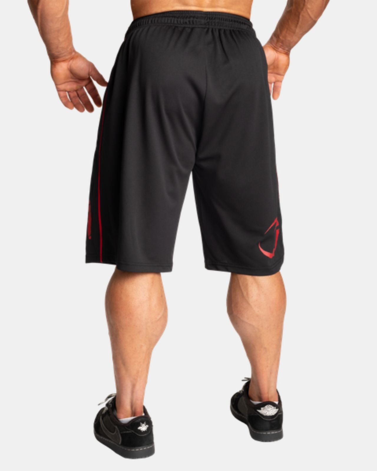 GASP Pro Mesh Shorts Black/Red Gasp