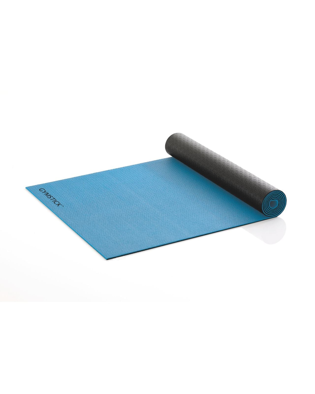 GYMSTICK Active 2-Tone Training Mat, Blue-Black Gymstick