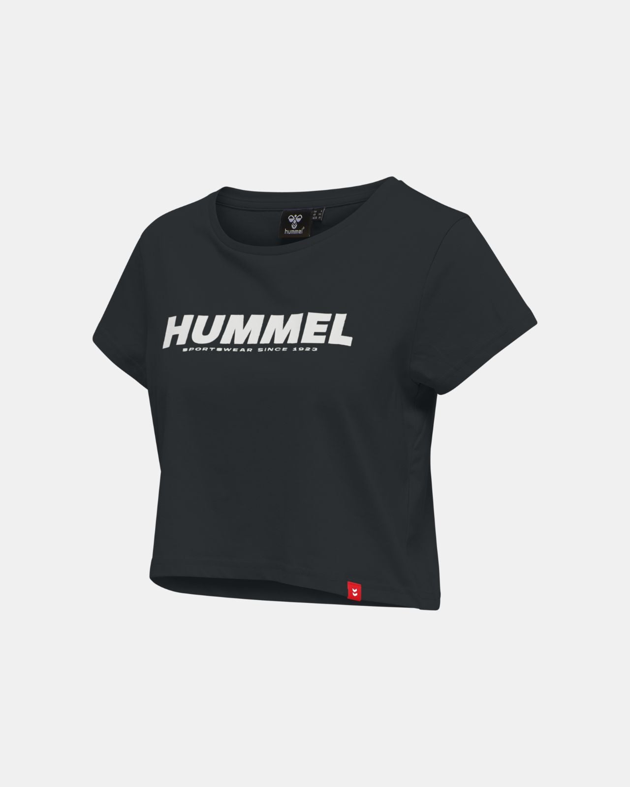 hmlLEGACY WOMAN CROPPED T-SHIRT Svart